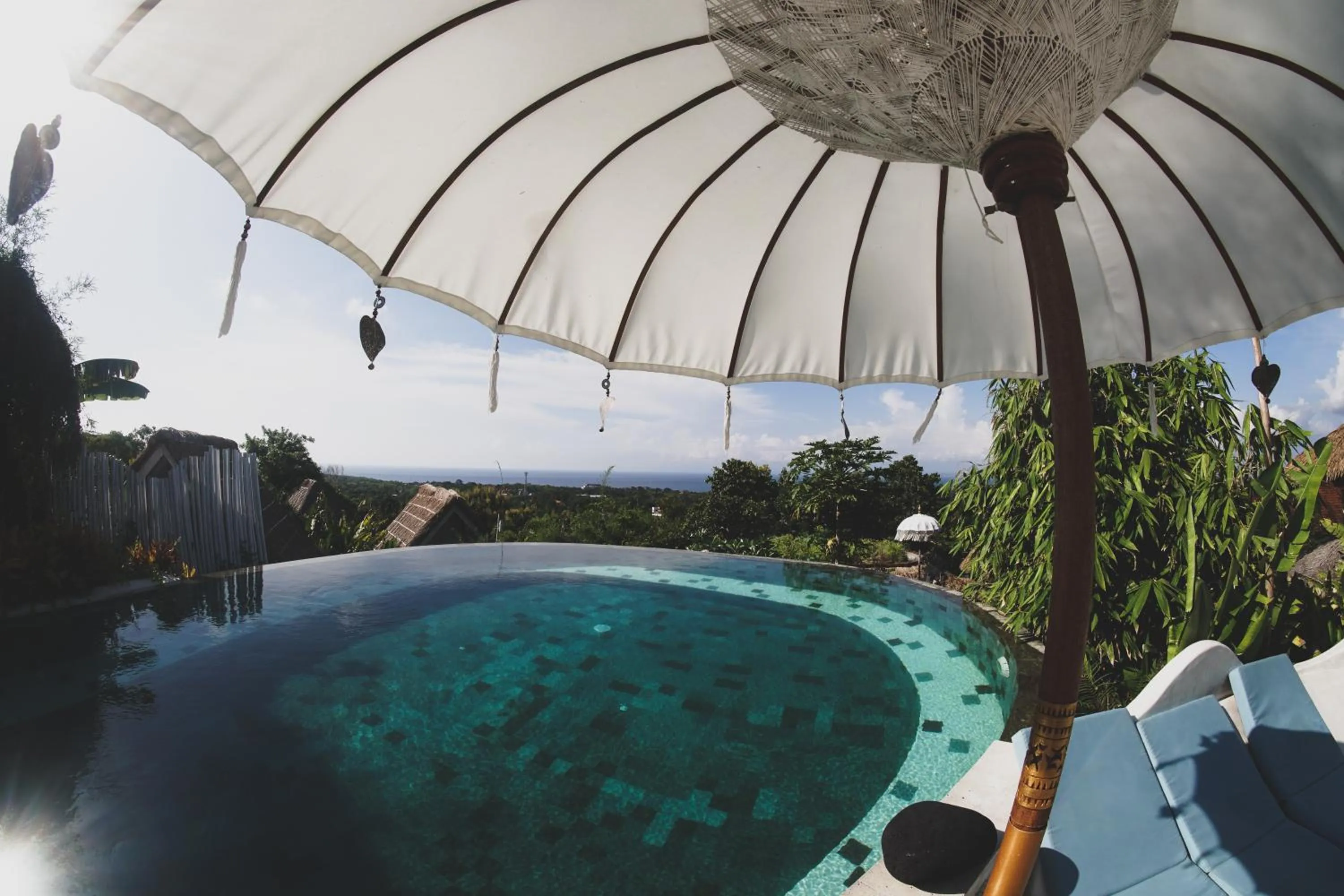 Swimming pool in Le Bamboo Bali
