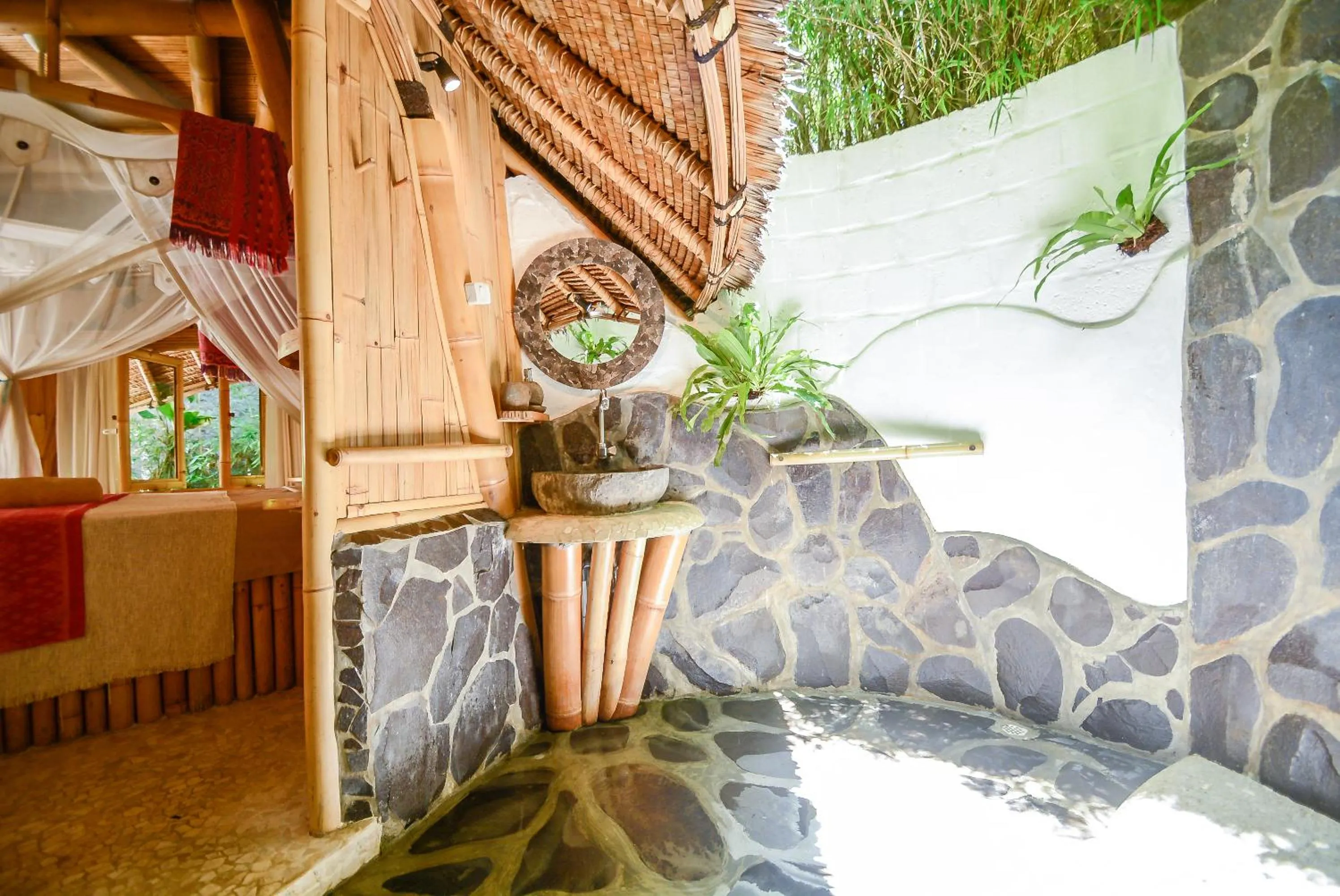 Bathroom in Le Bamboo Bali