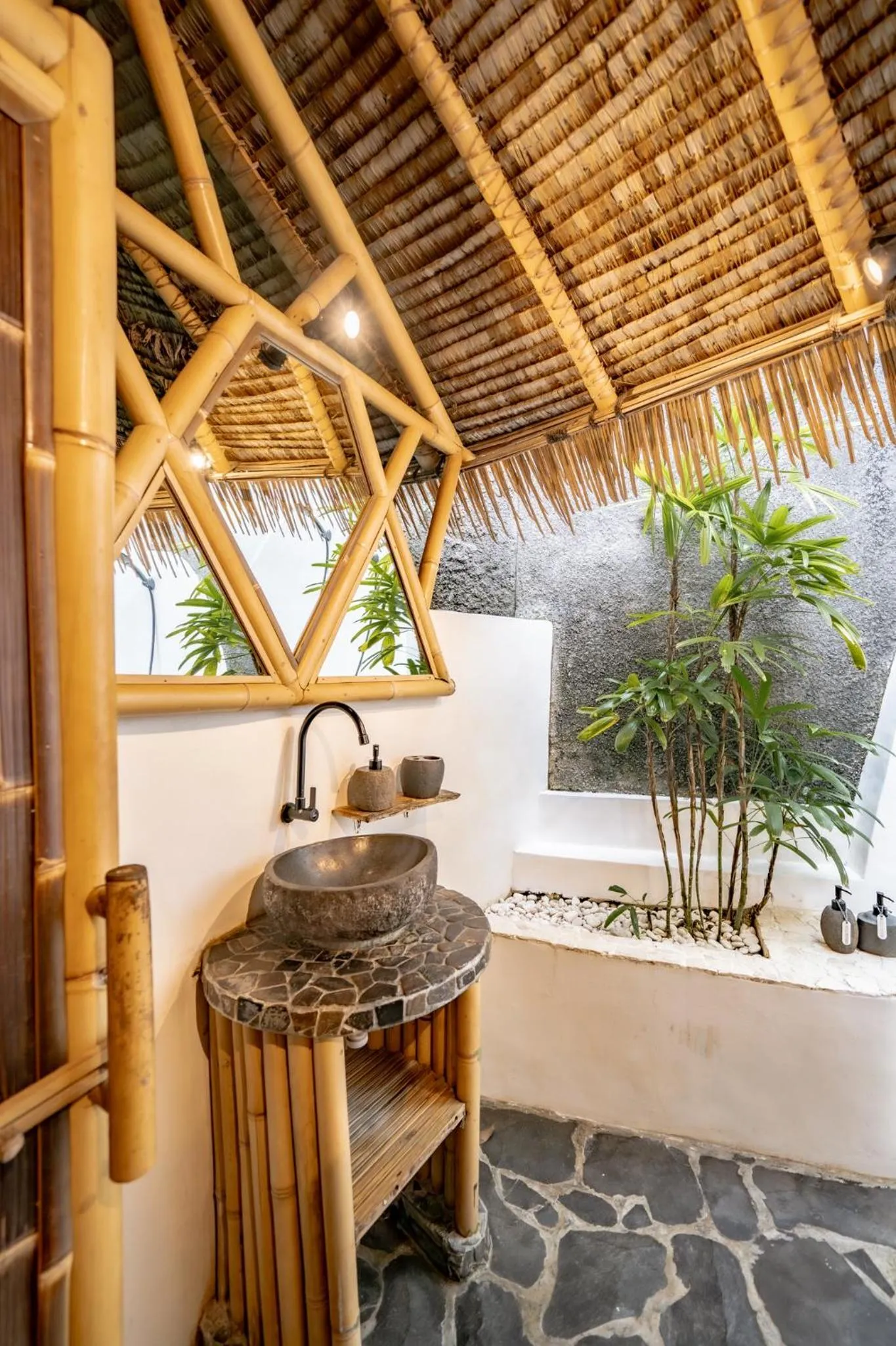 Bathroom in Le Bamboo Bali