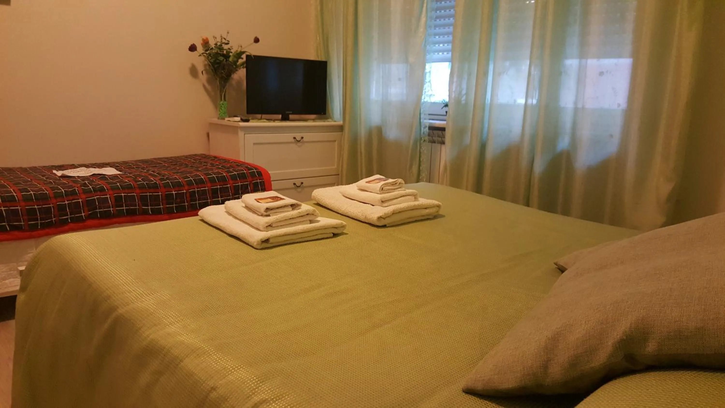 Bedroom, Bed in Domina Romae B&B