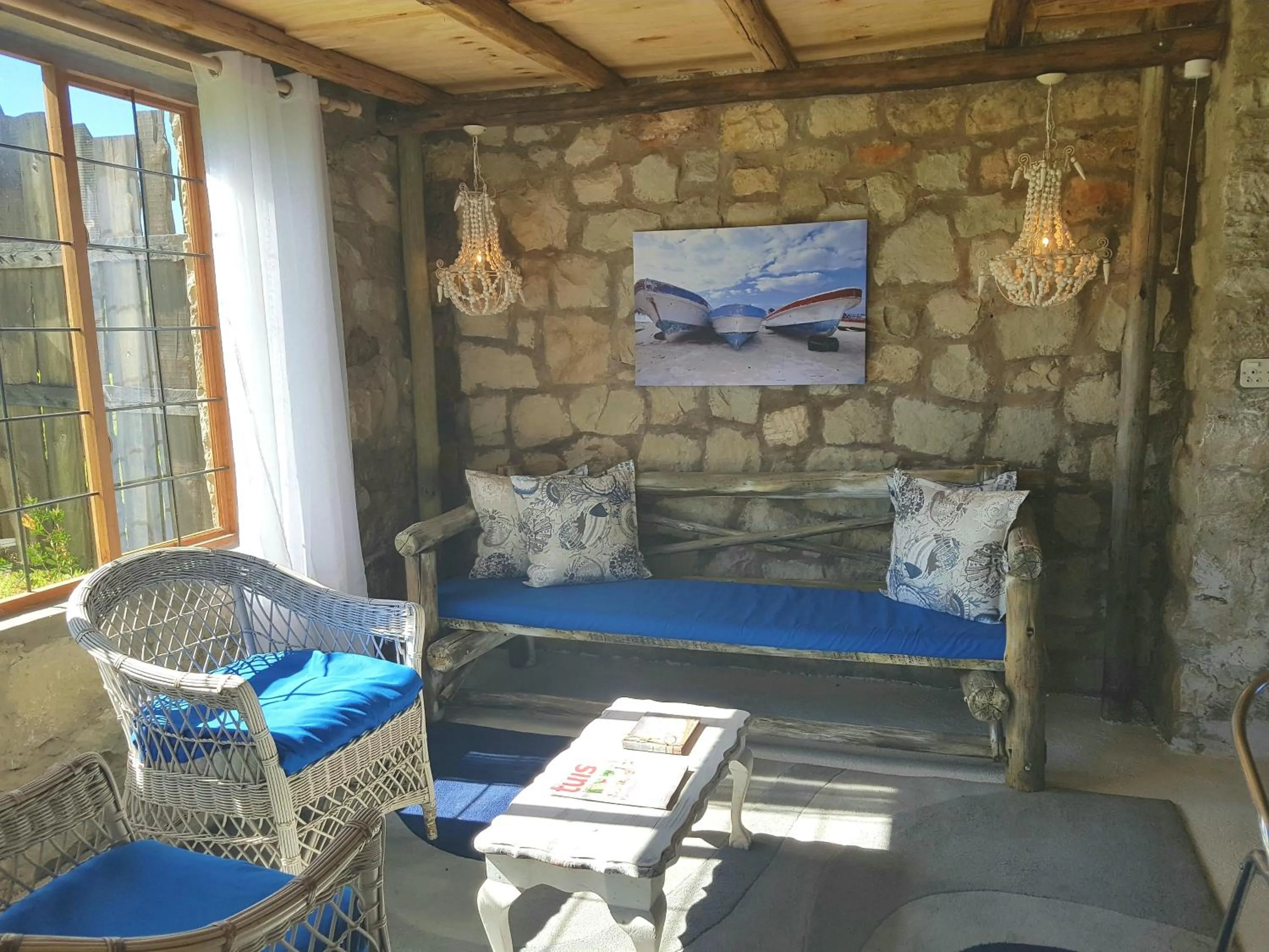 Living room in Affi lande Boetiek guestfarm