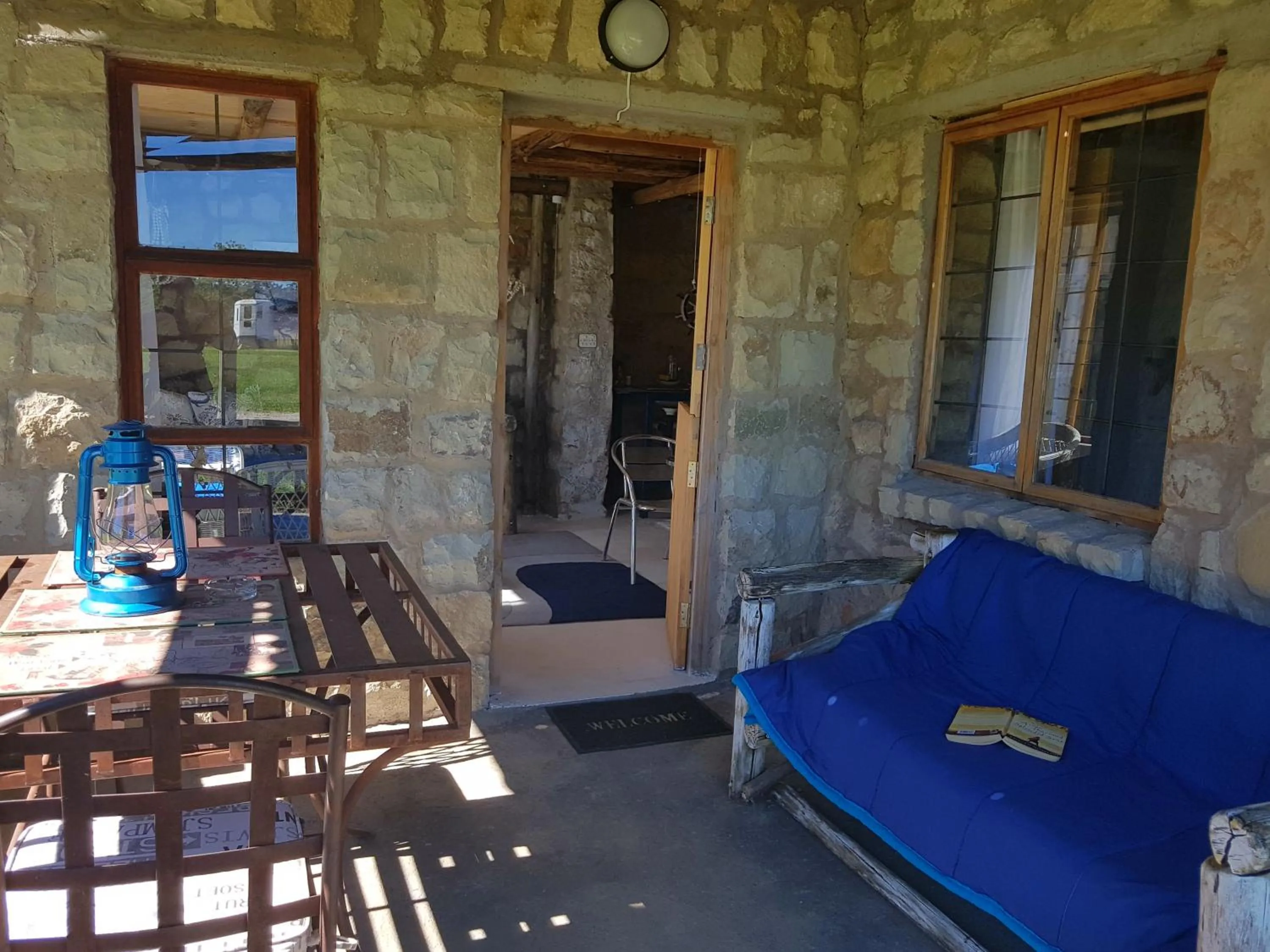 Patio in Affi lande Boetiek guestfarm