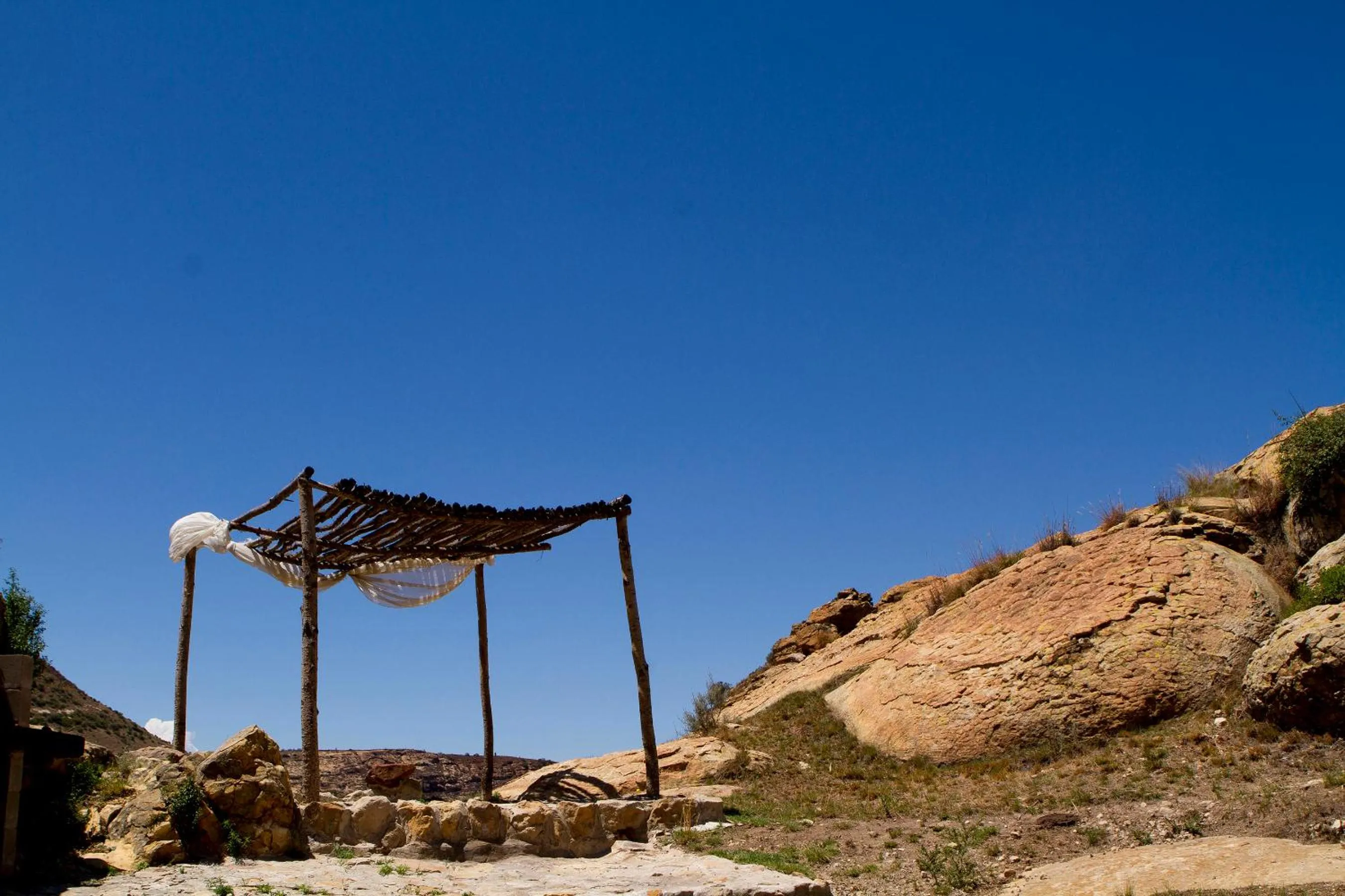 Natural landscape in Affi lande Boetiek guestfarm