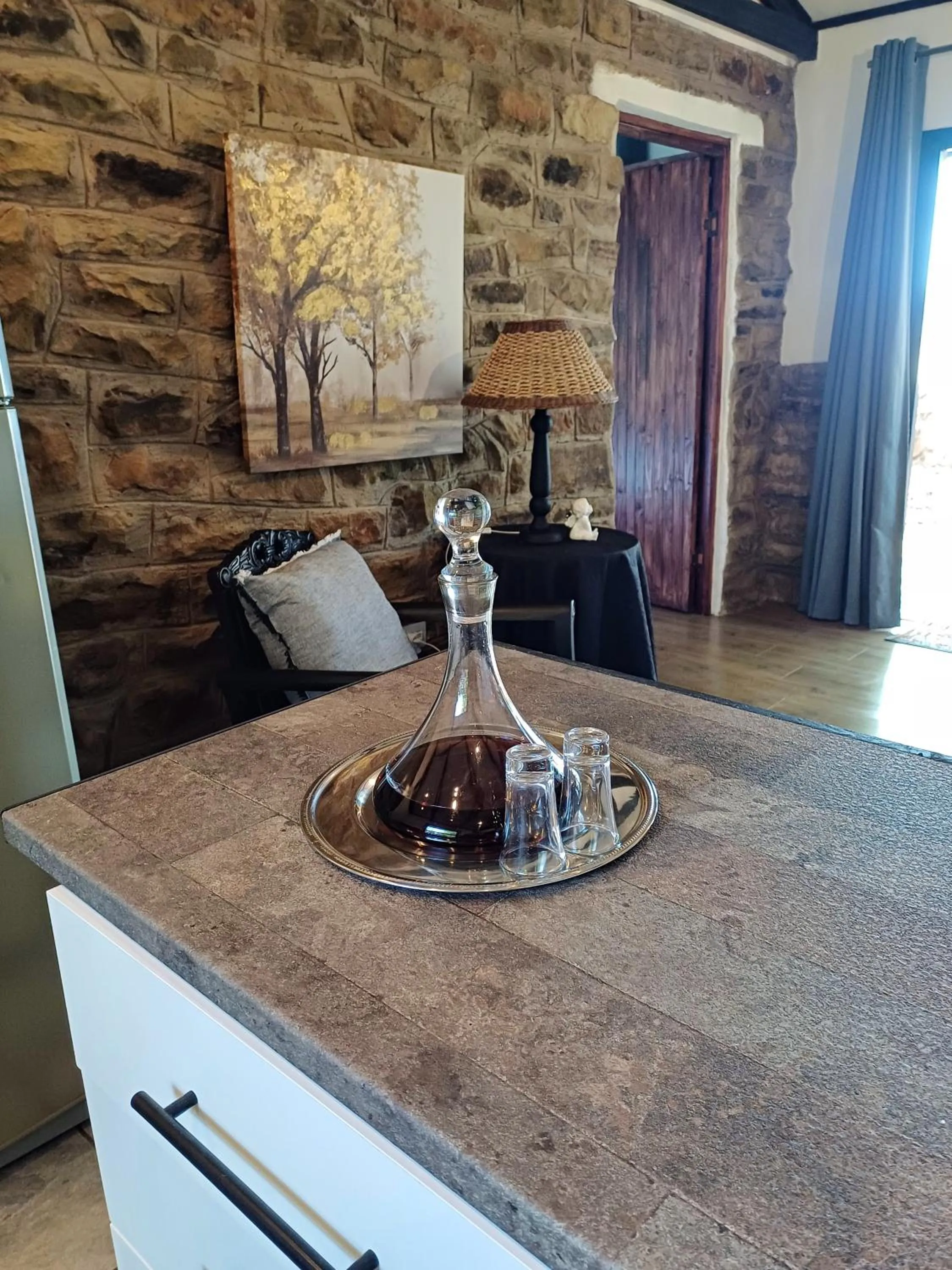 Dining area in Affi lande Boetiek guestfarm
