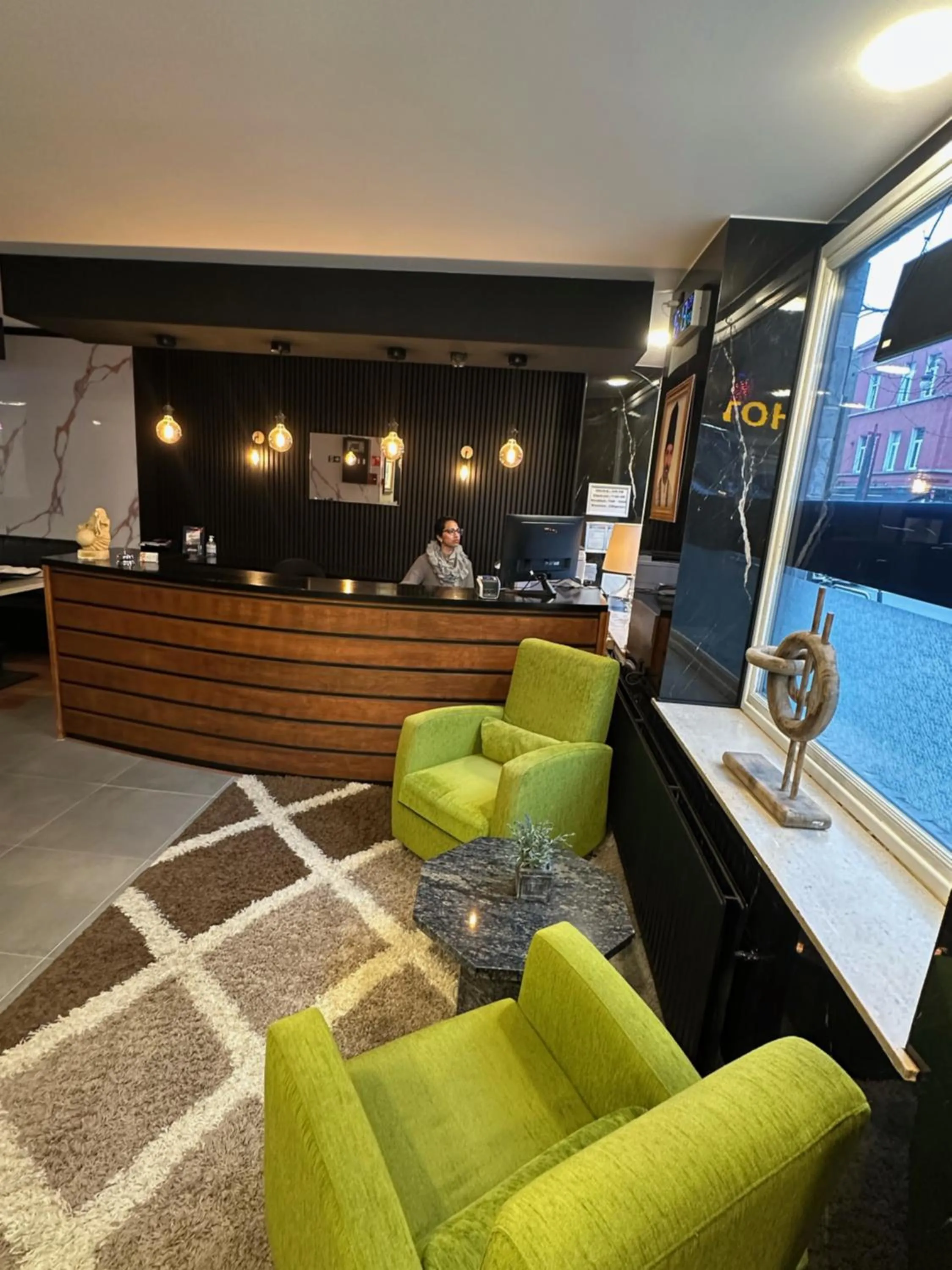 Lobby or reception in Hotel Albert