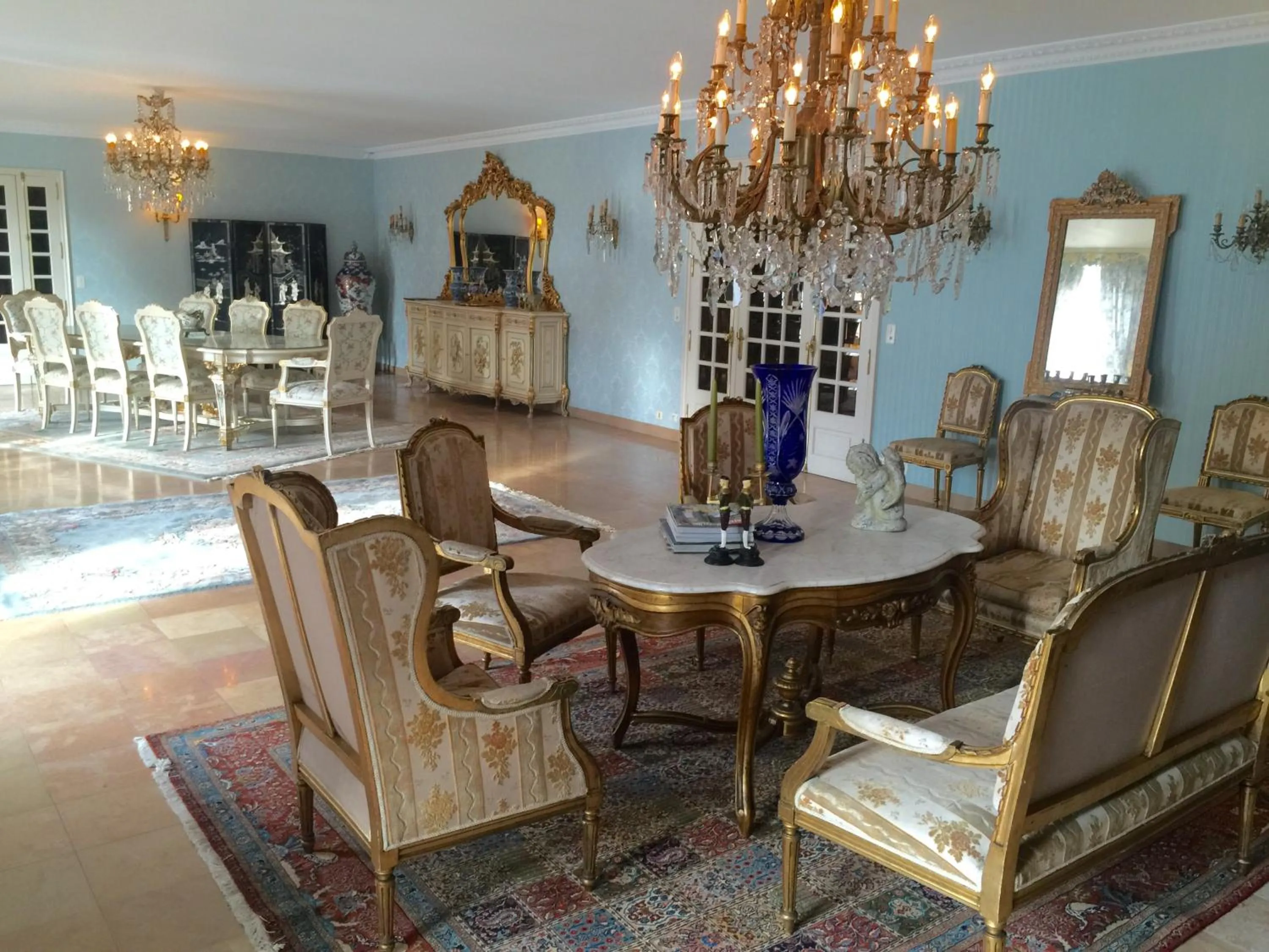 Living room in Le Belvédère