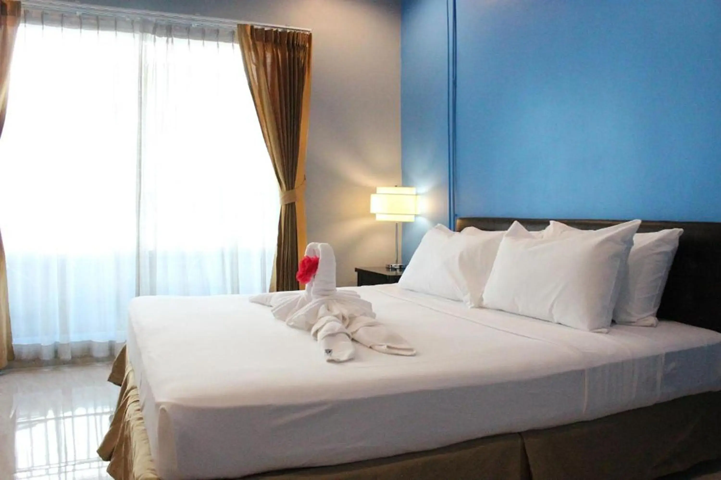 Bed in A2Sea Hotel Bed in A2Sea Hotel