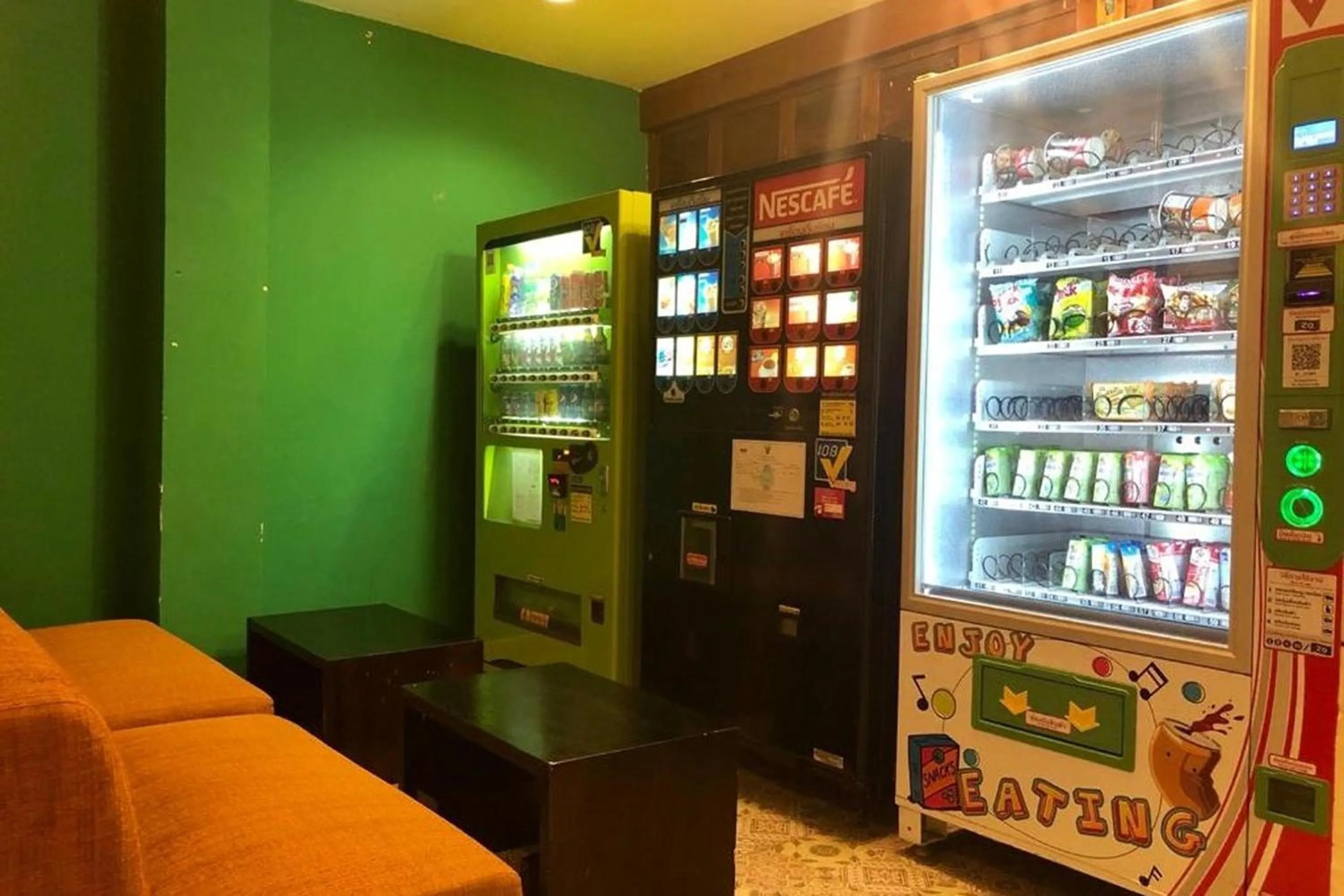 vending machine in A2Sea Hotel