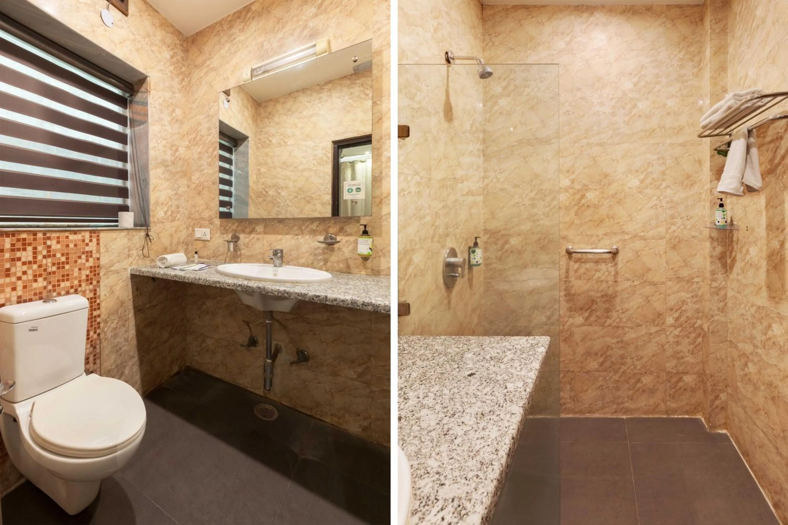 Bathroom in Treebo White Castle, Gurgaon