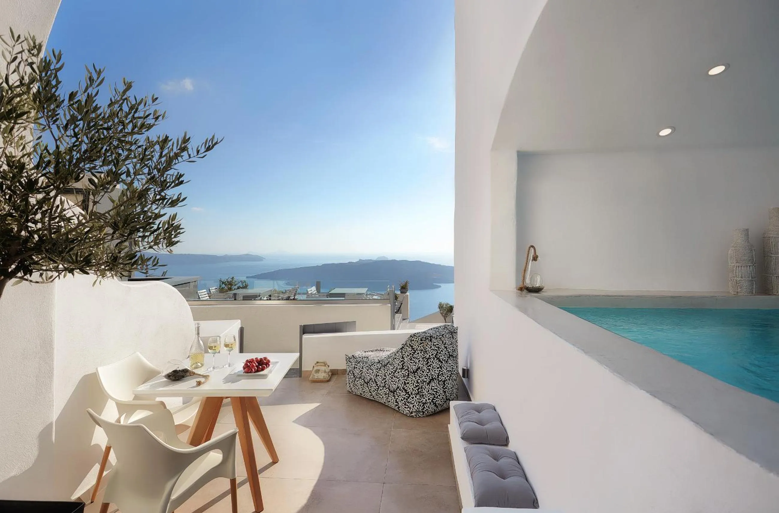 Patio in Callia Caves - Adults Only