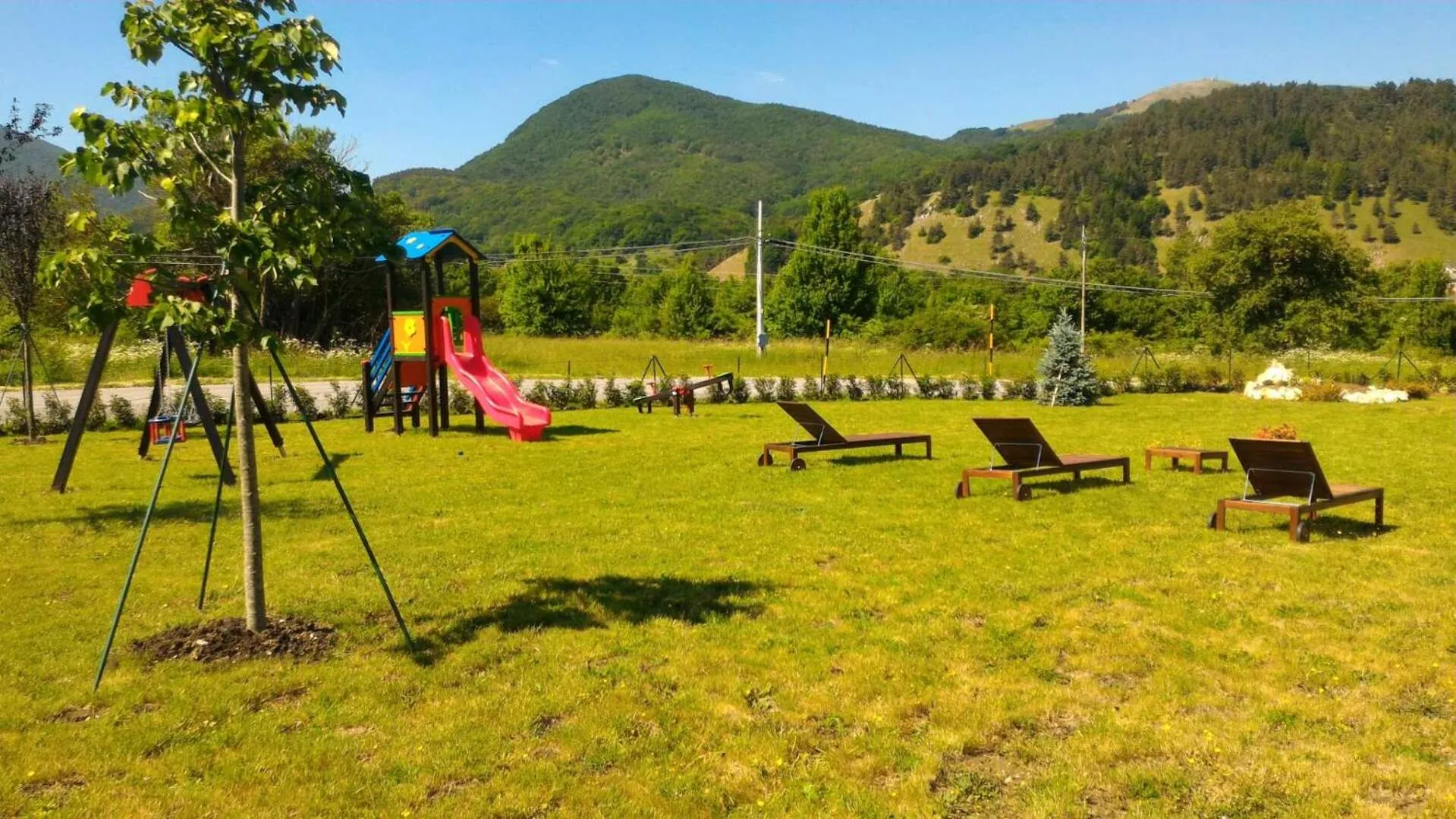 Garden in Hotel Il Bucaneve