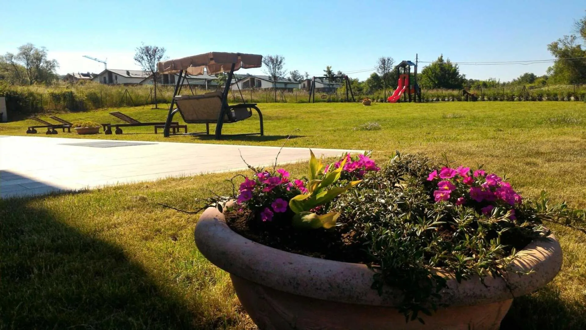 Garden in Hotel Il Bucaneve