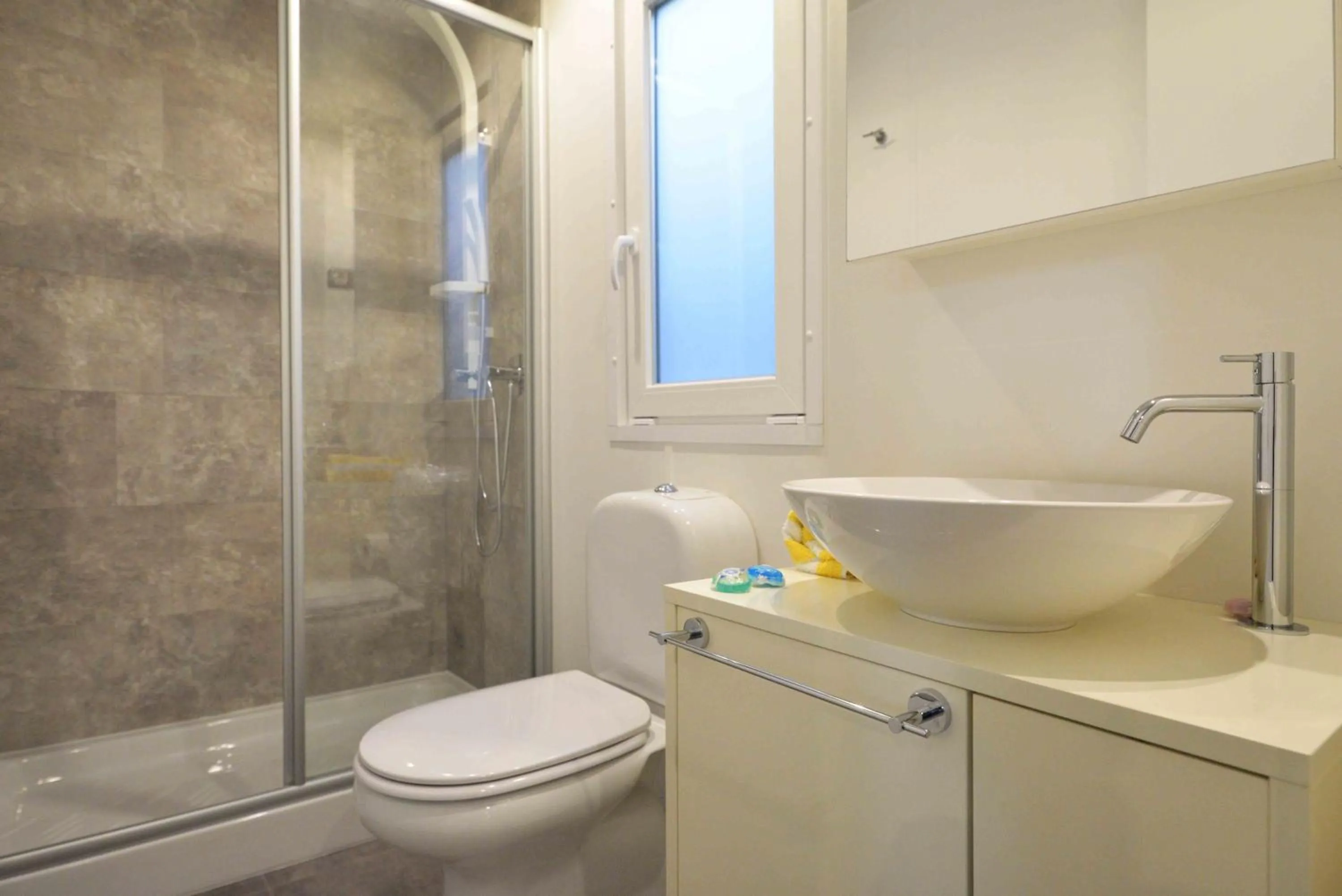 Bathroom in Camp Rehut