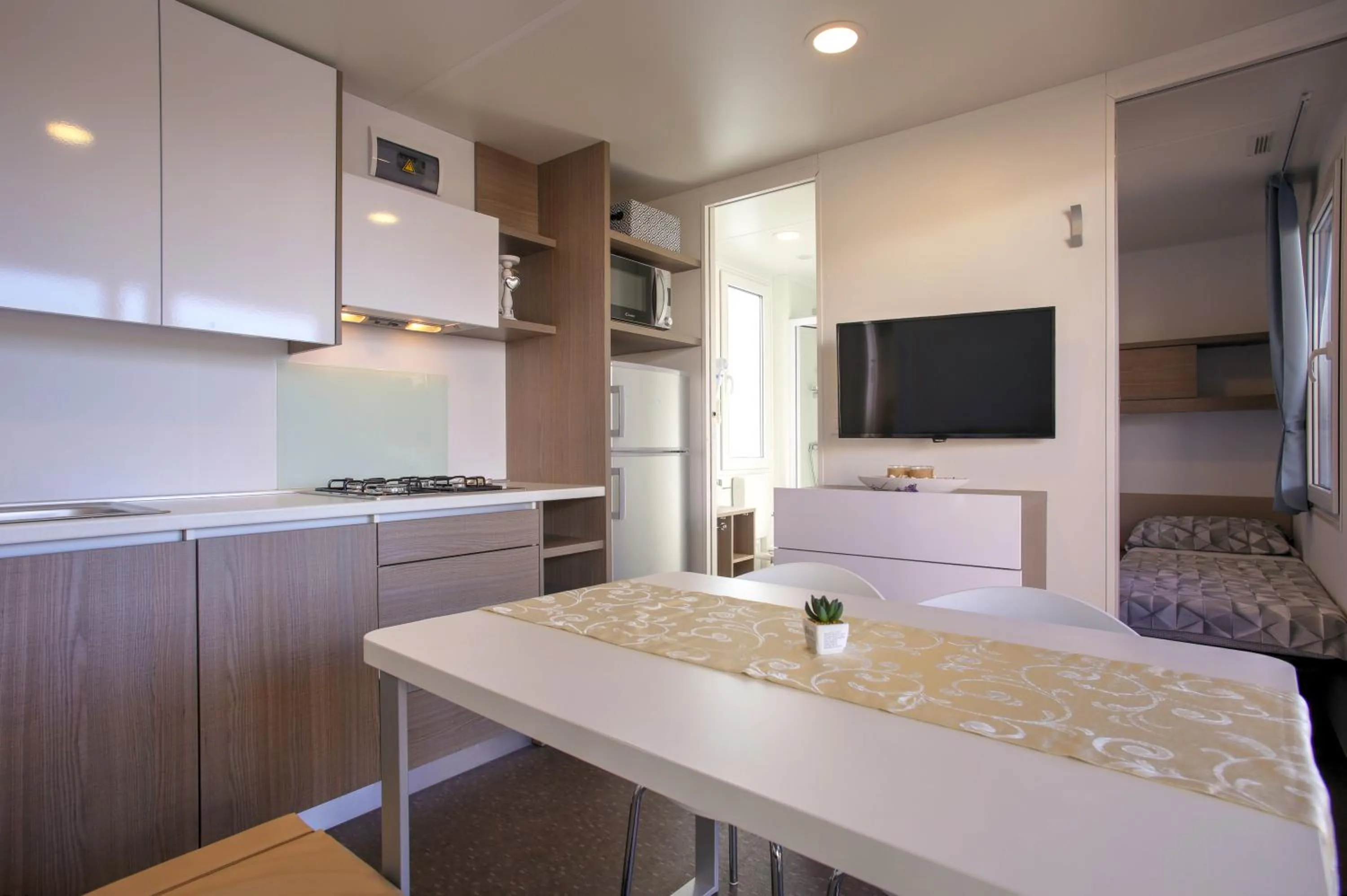 Kitchen or kitchenette in Camp Rehut