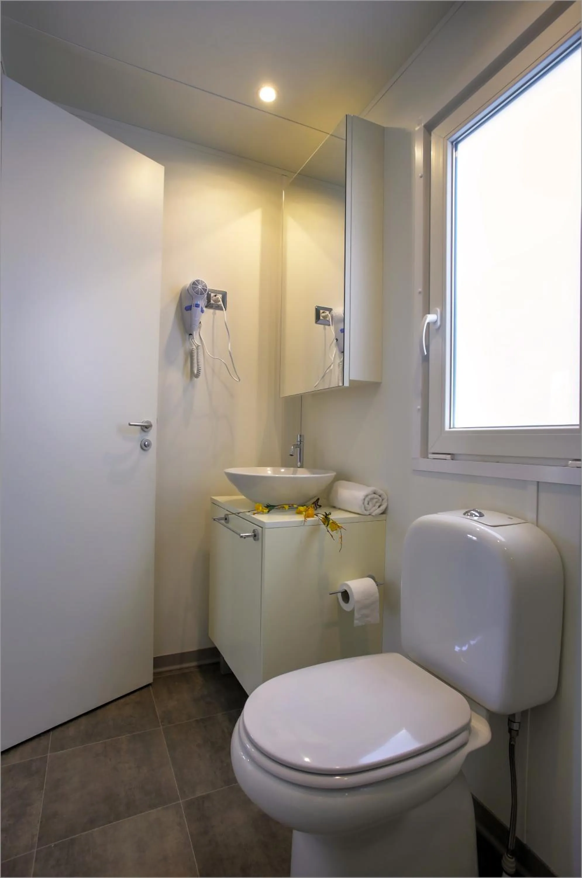 Bathroom in Camp Rehut