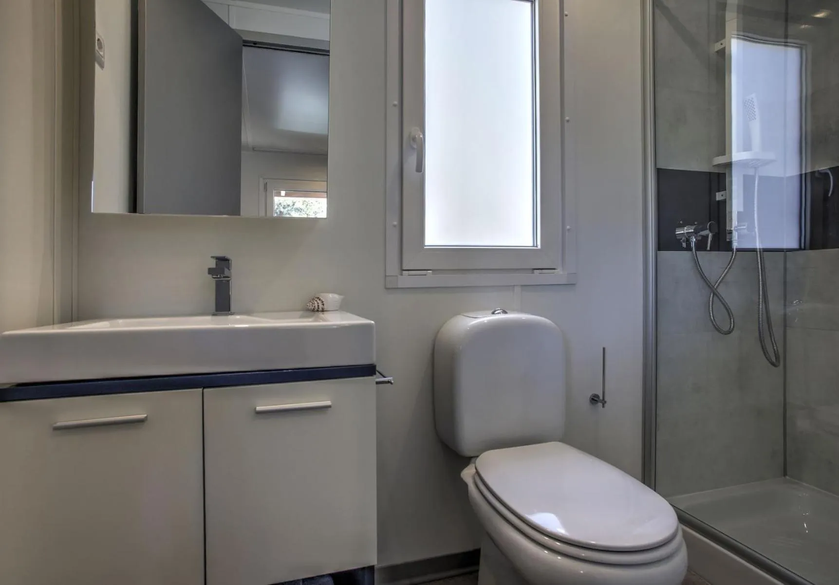 Bathroom in Camp Rehut
