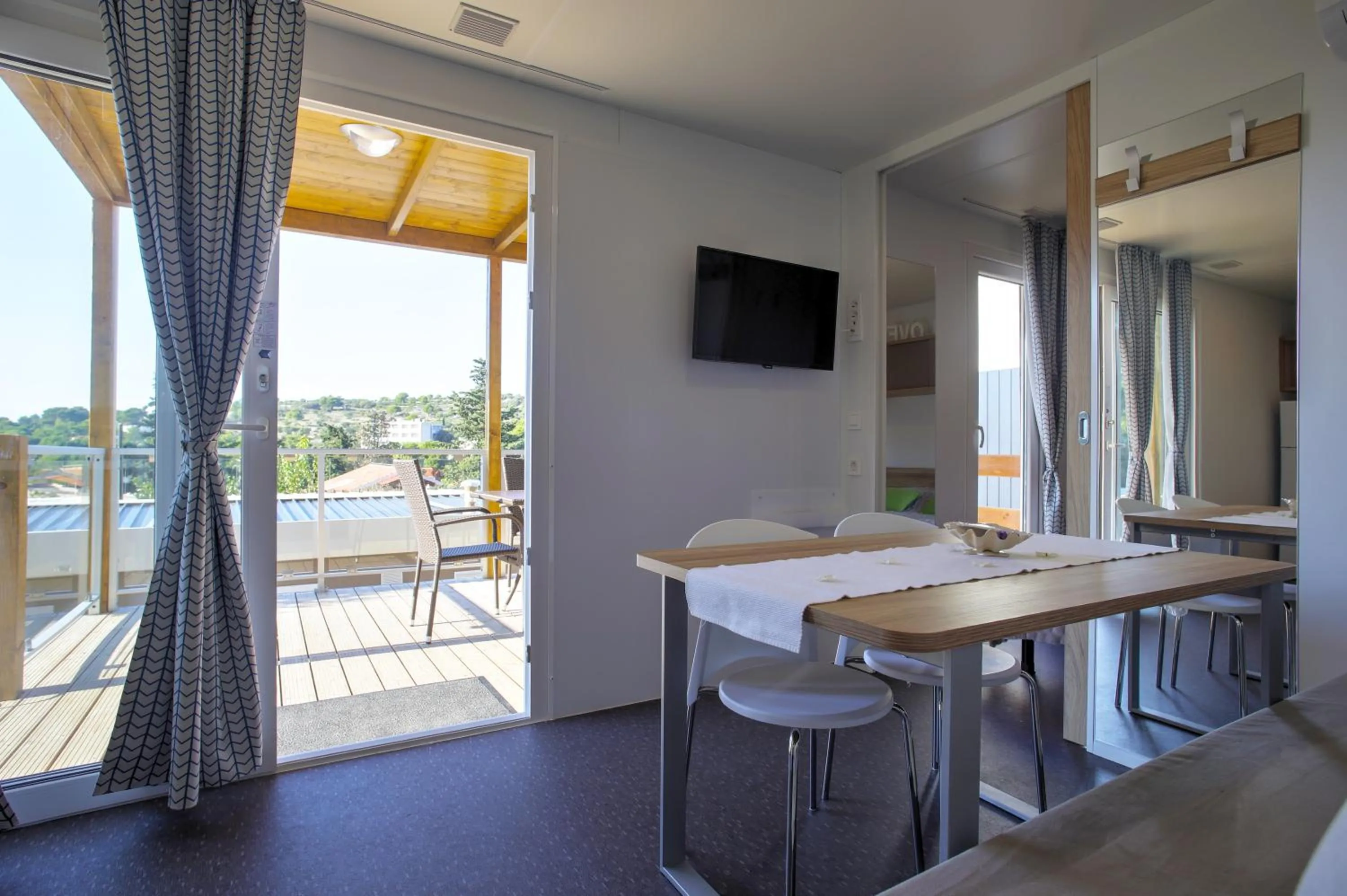 Living room in Camp Rehut