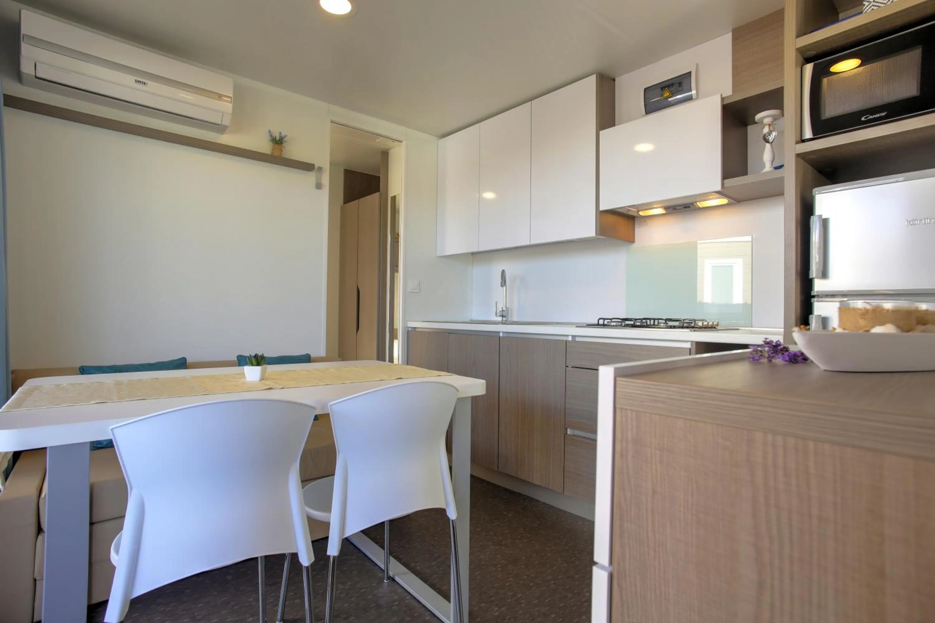 Kitchen or kitchenette in Camp Rehut