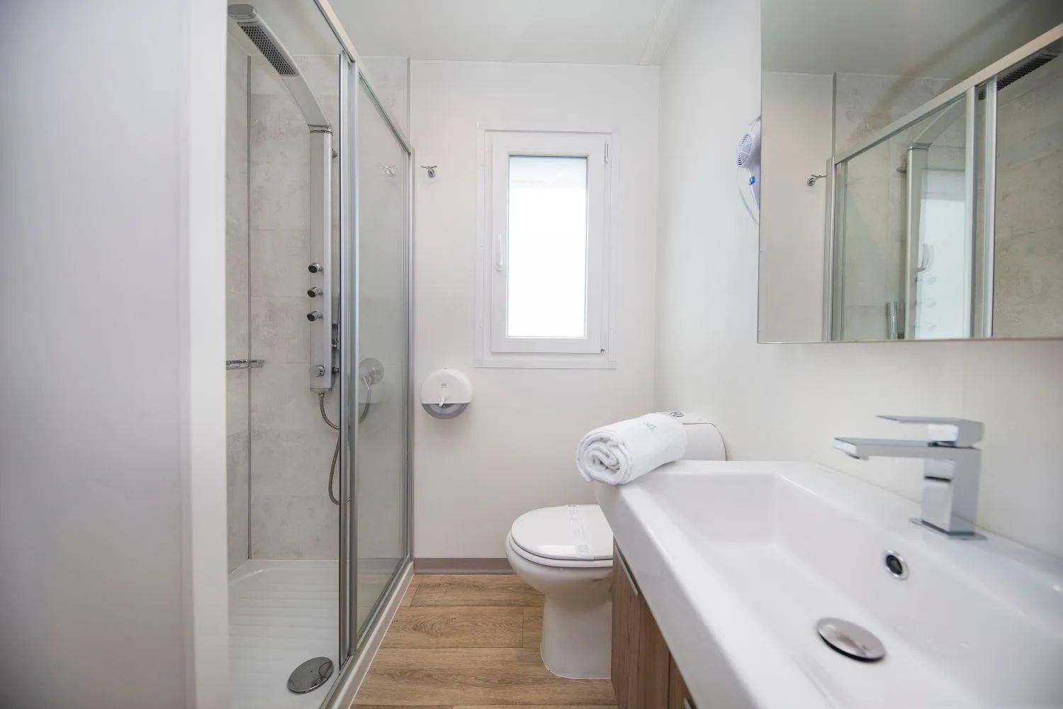 Bathroom in Camp Rehut