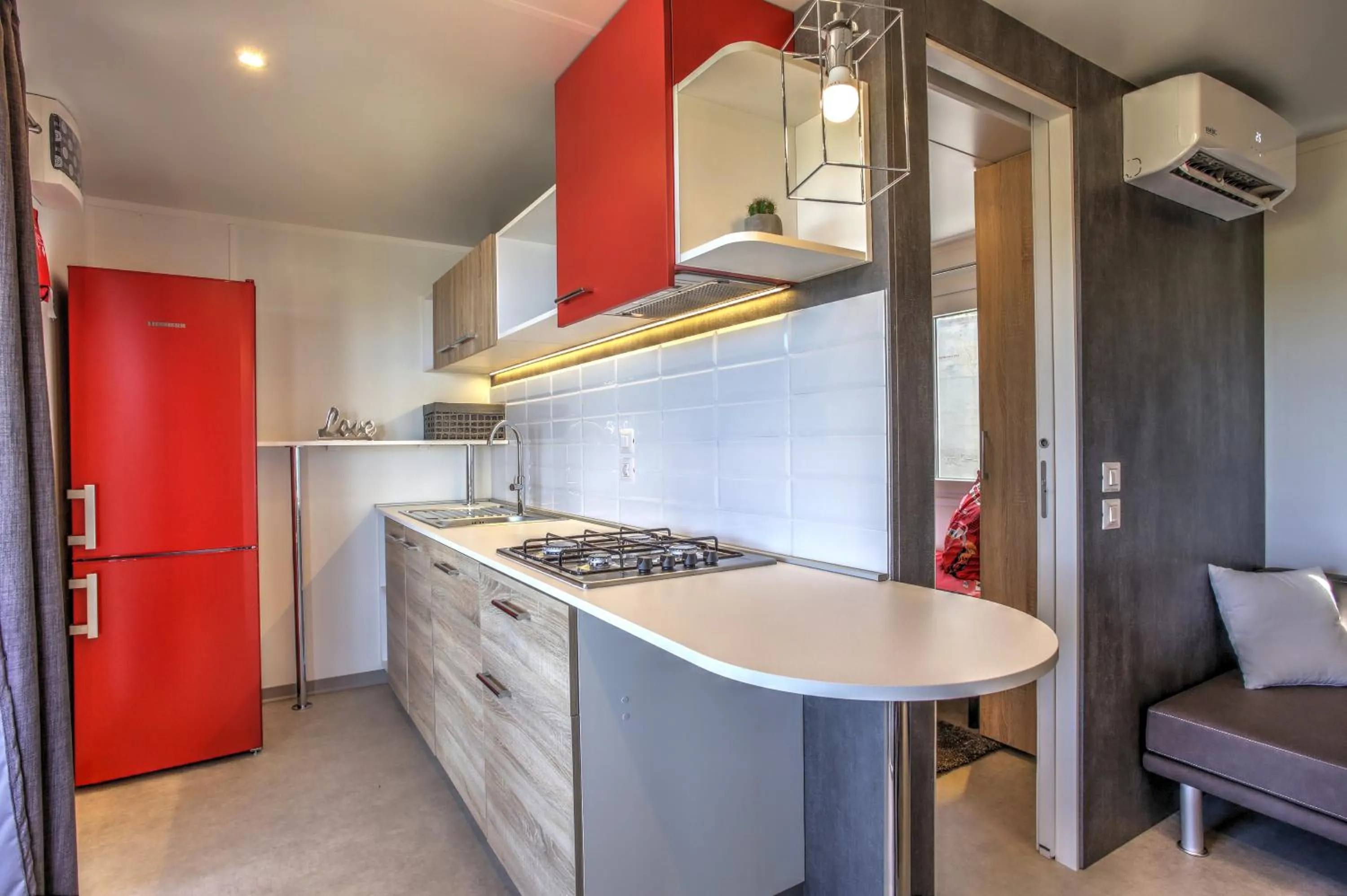 Kitchen or kitchenette in Camp Rehut