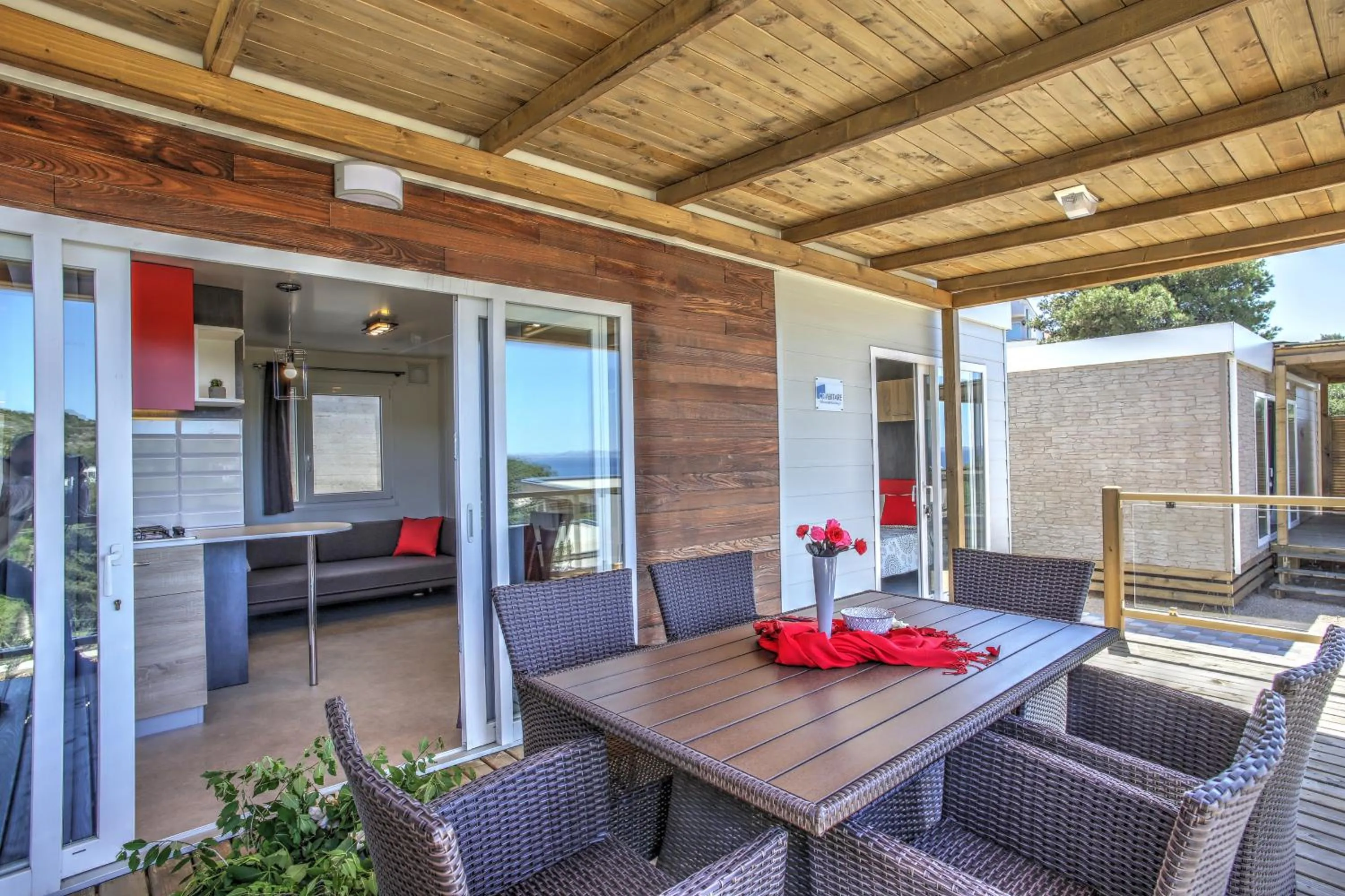 Balcony/Terrace in Camp Rehut