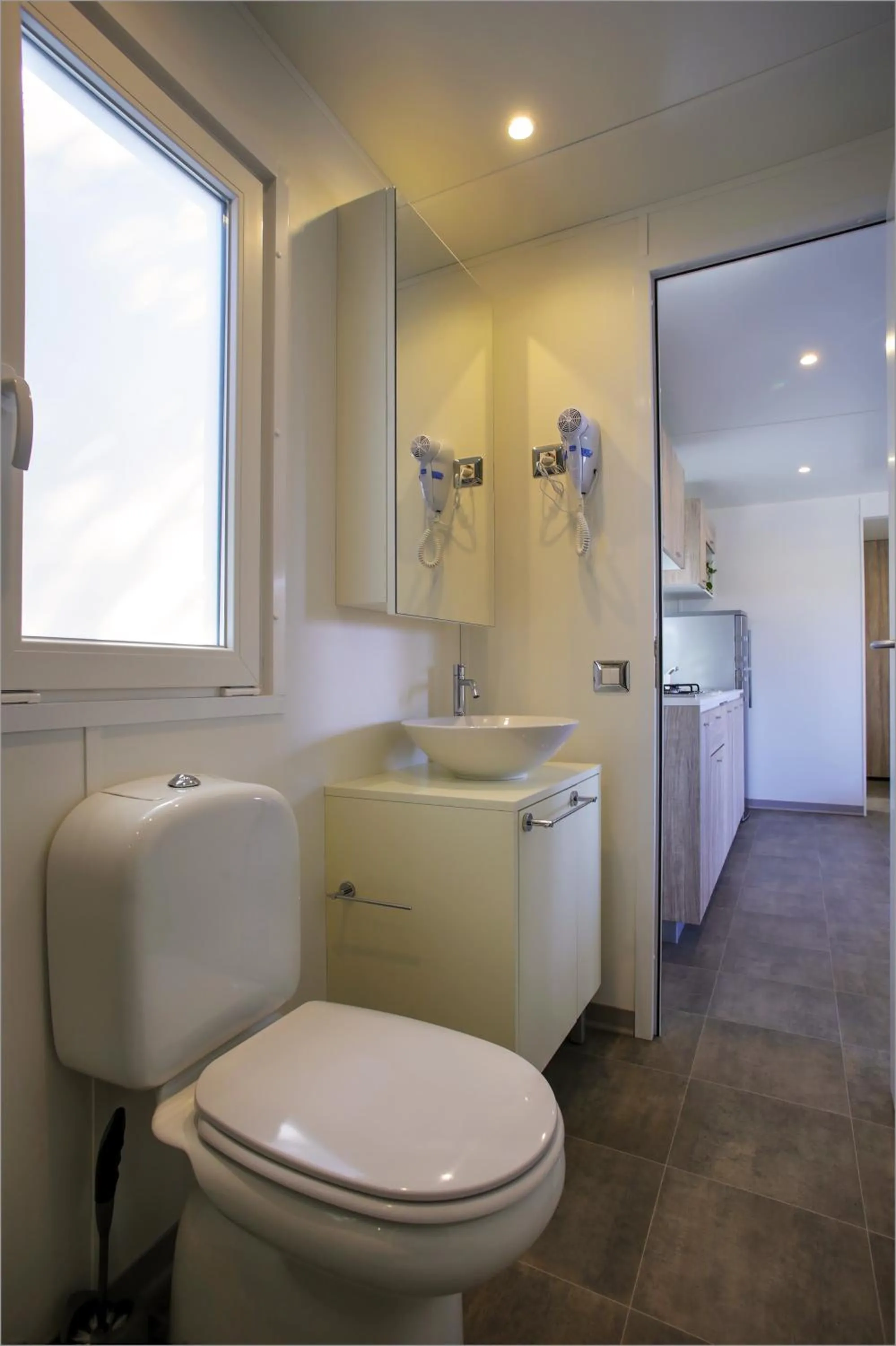 Bathroom in Camp Rehut