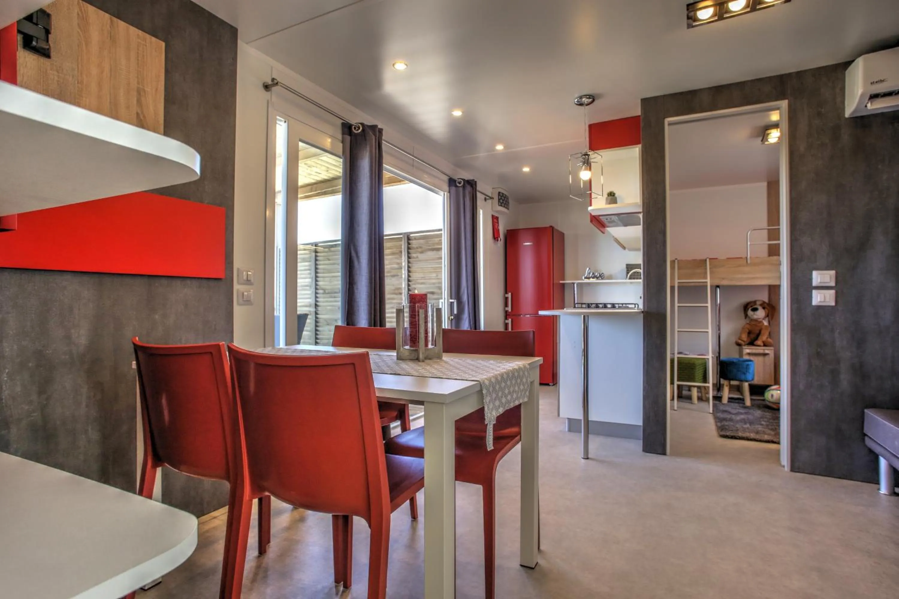 Kitchen or kitchenette in Camp Rehut