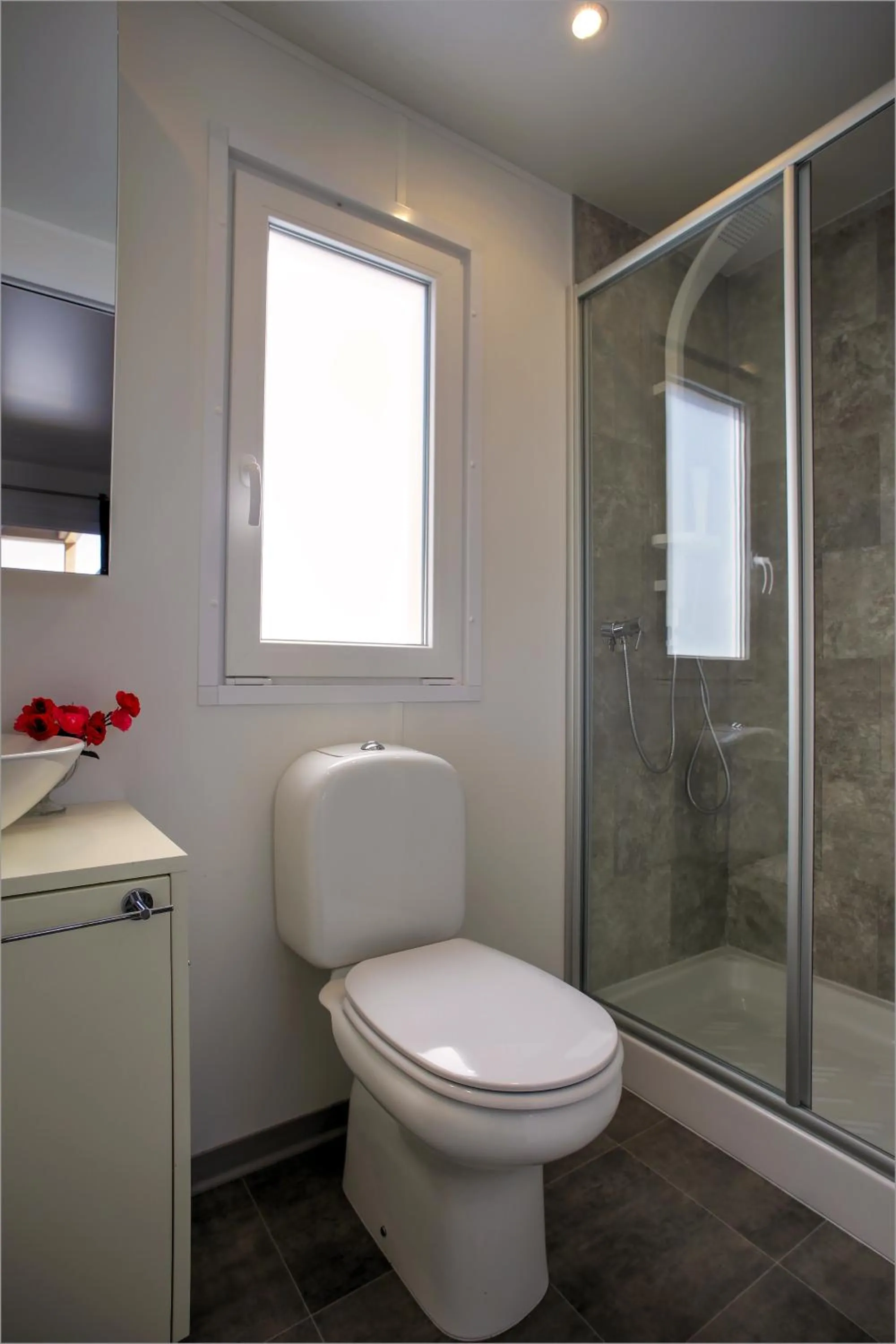 Bathroom in Camp Rehut