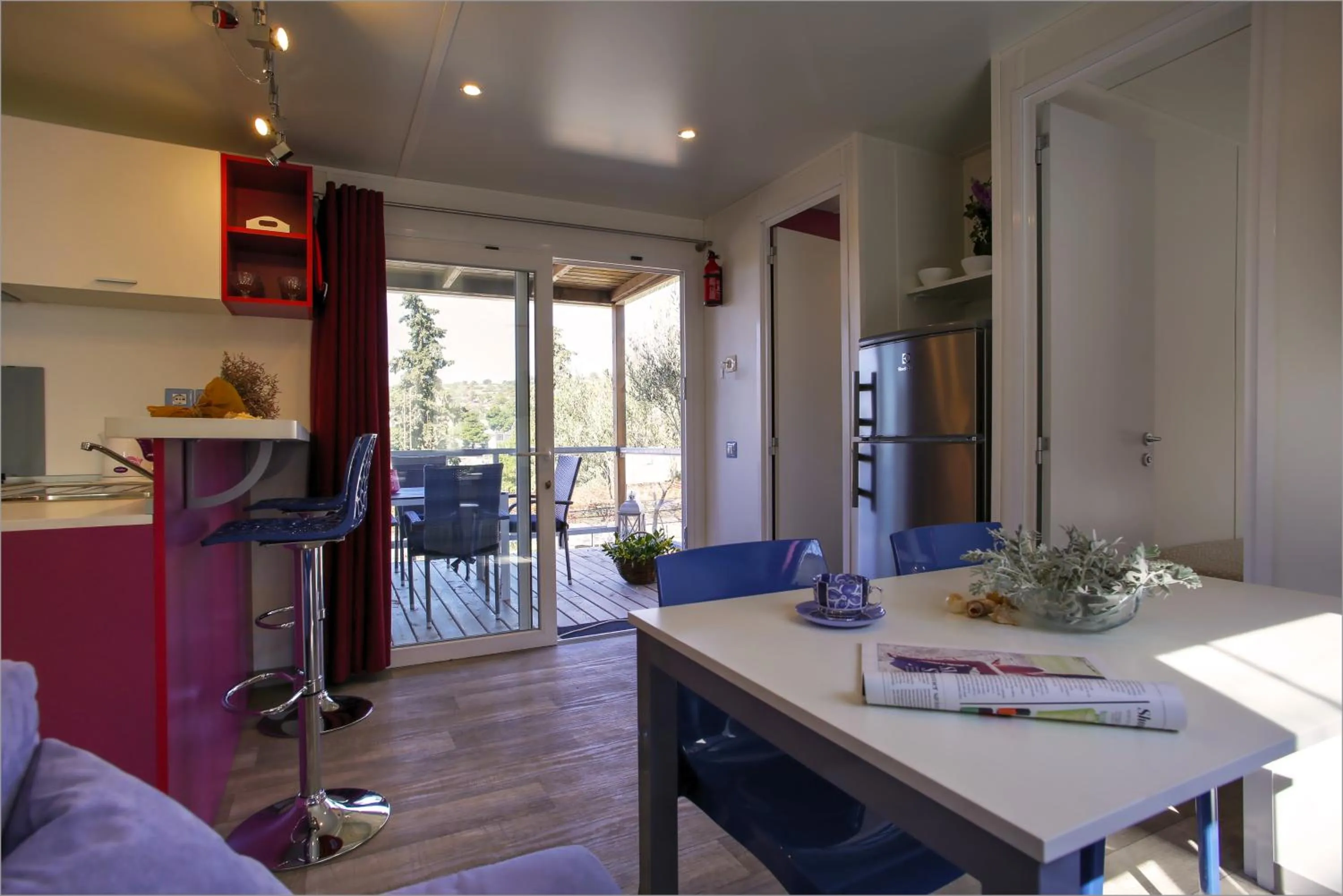 Living room in Camp Rehut