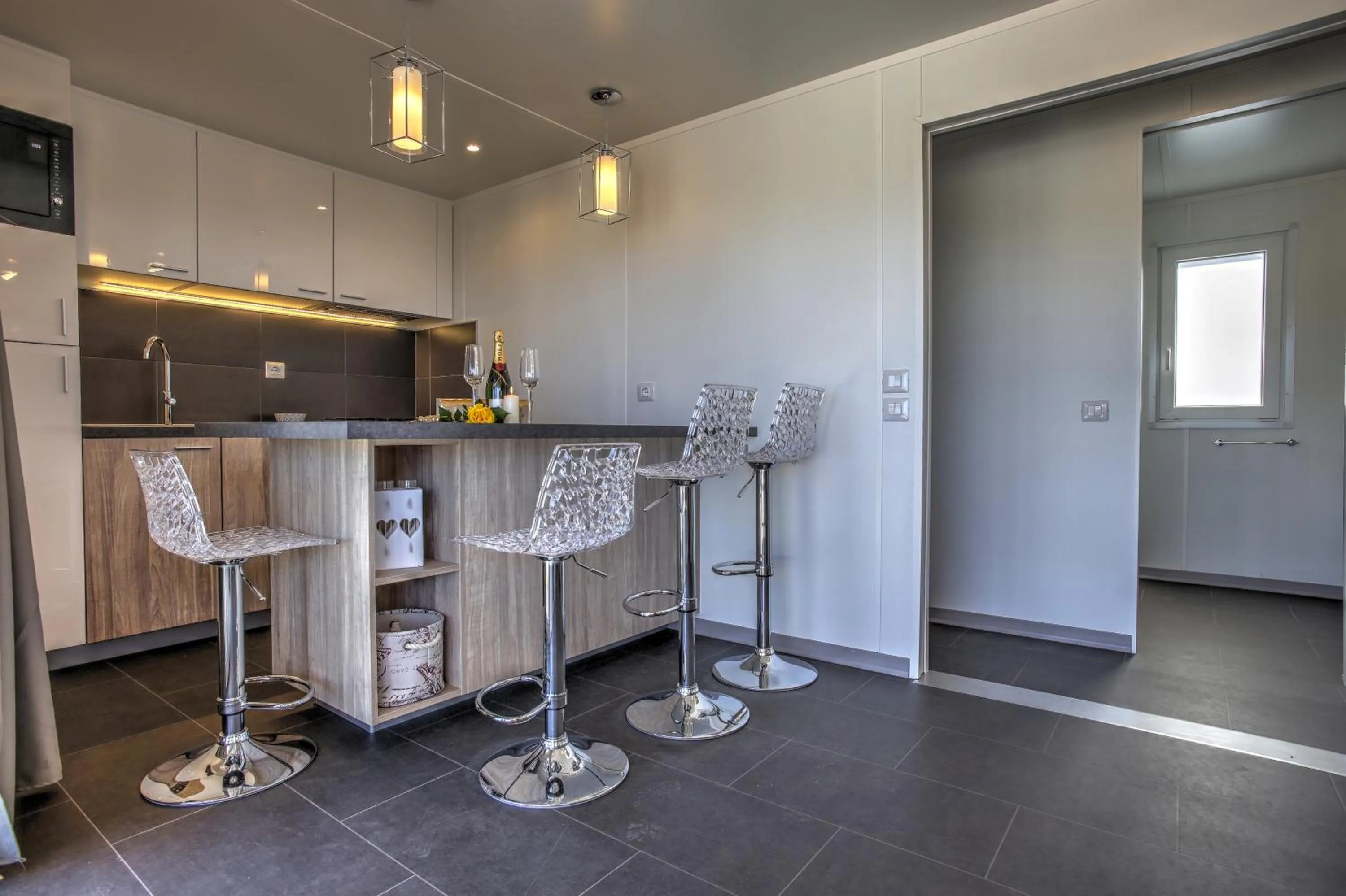 Kitchen or kitchenette in Camp Rehut