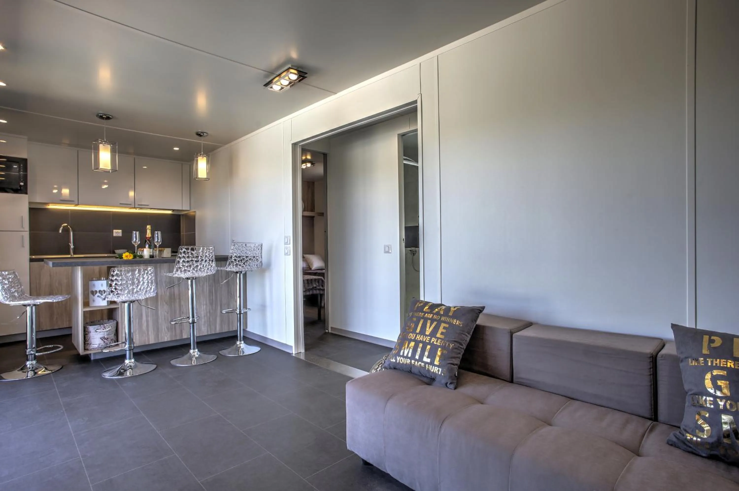 Kitchen or kitchenette in Camp Rehut