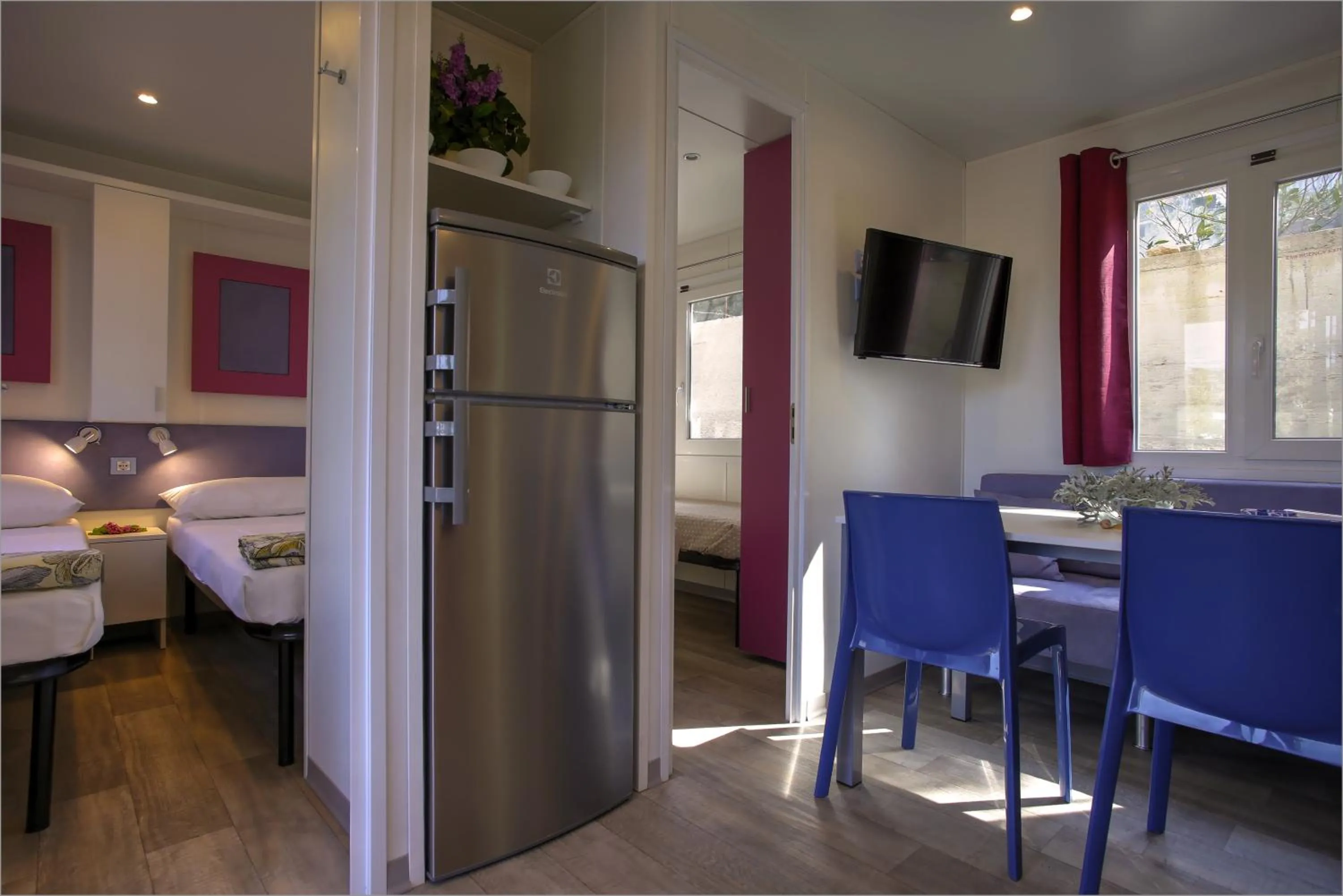 Dining area in Camp Rehut