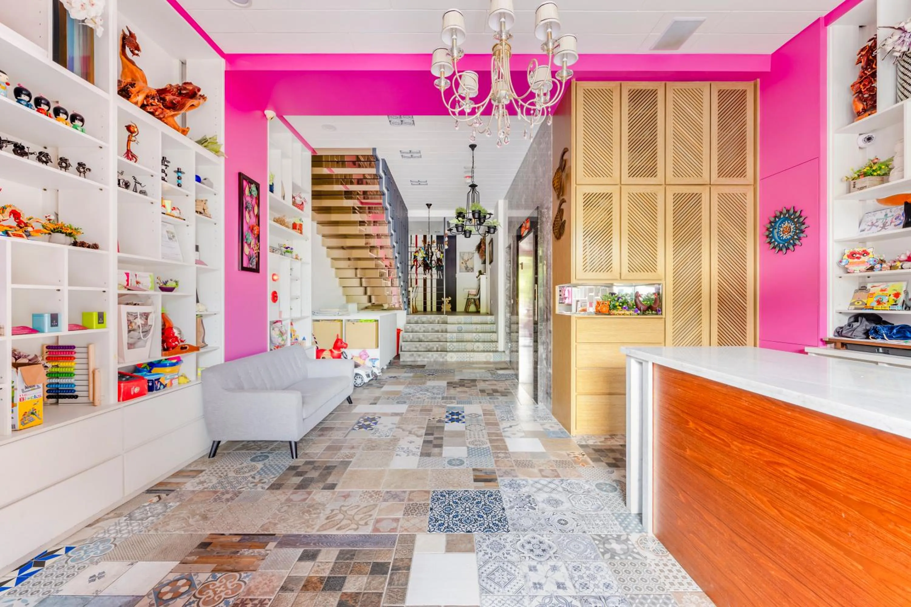 Living room in Han Yan Design Hotel