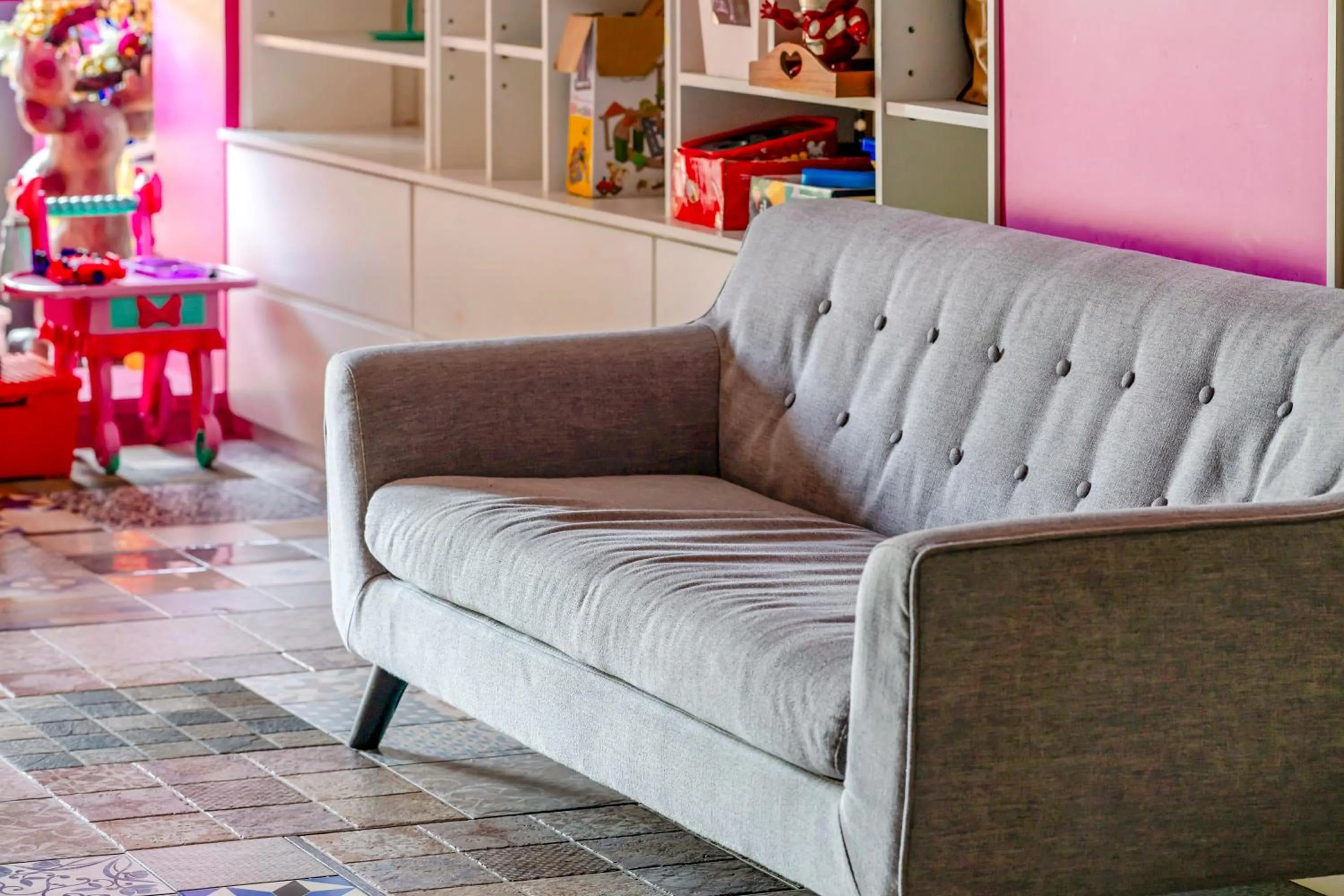 Seating area in Han Yan Design Hotel