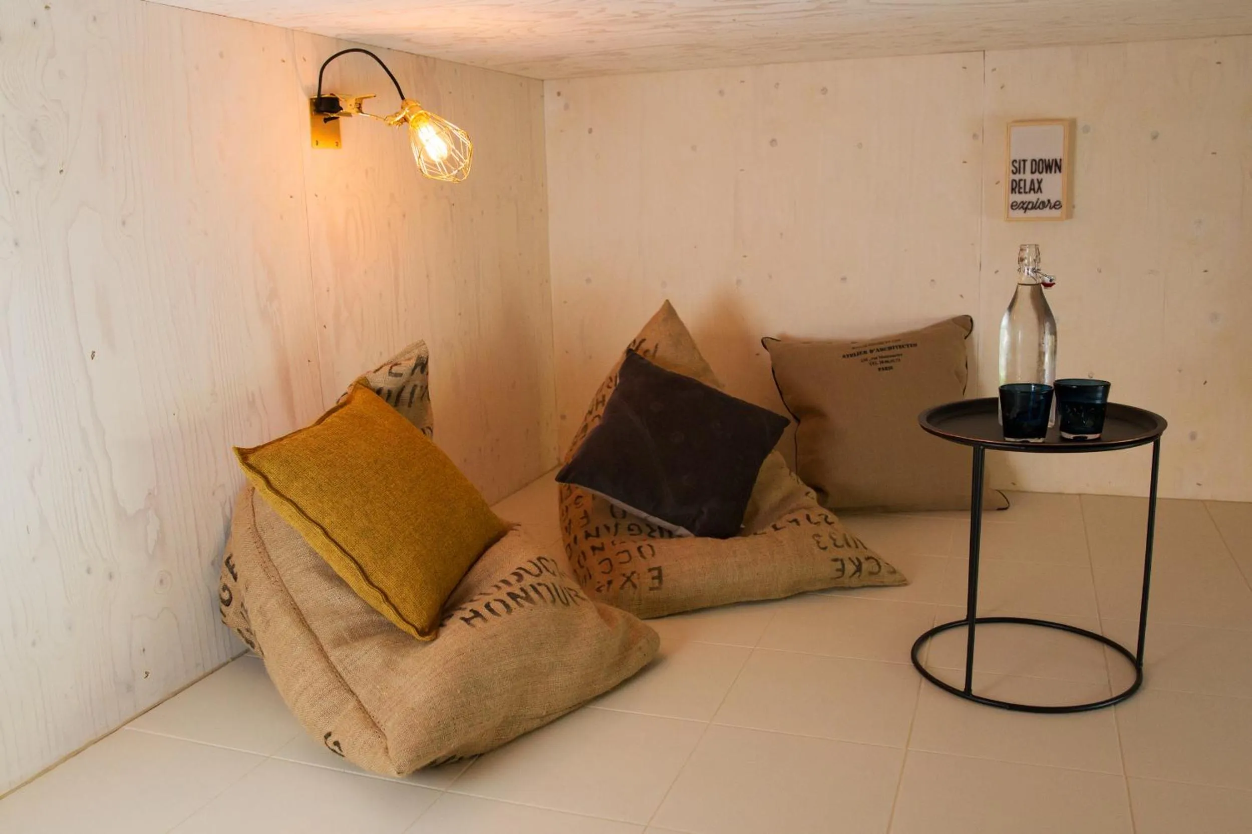 Seating area in Alter Schlachthof