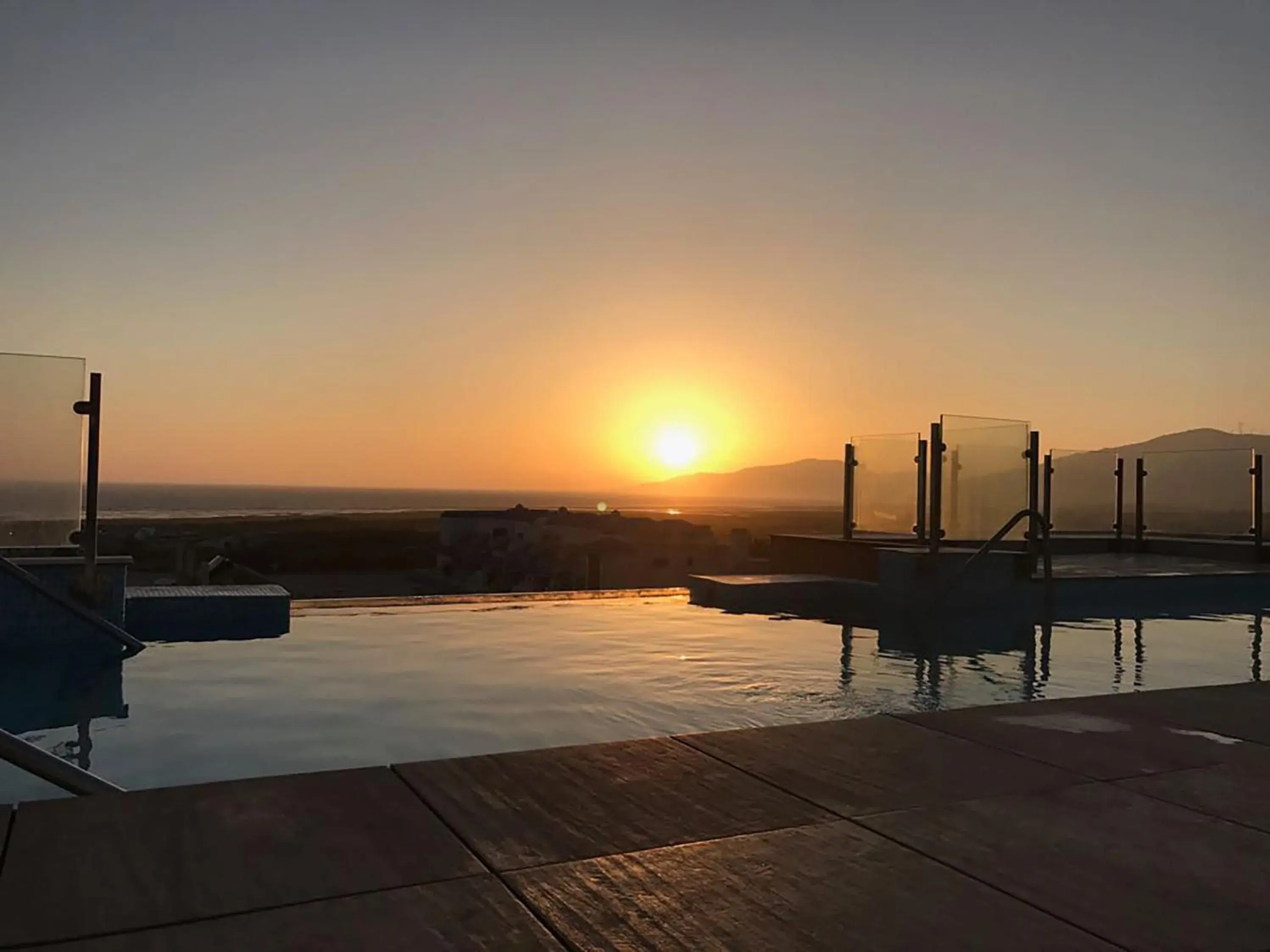 Pool view in Tarifa Lances by QHotels Pool view in Tarifa Lances by QHotels