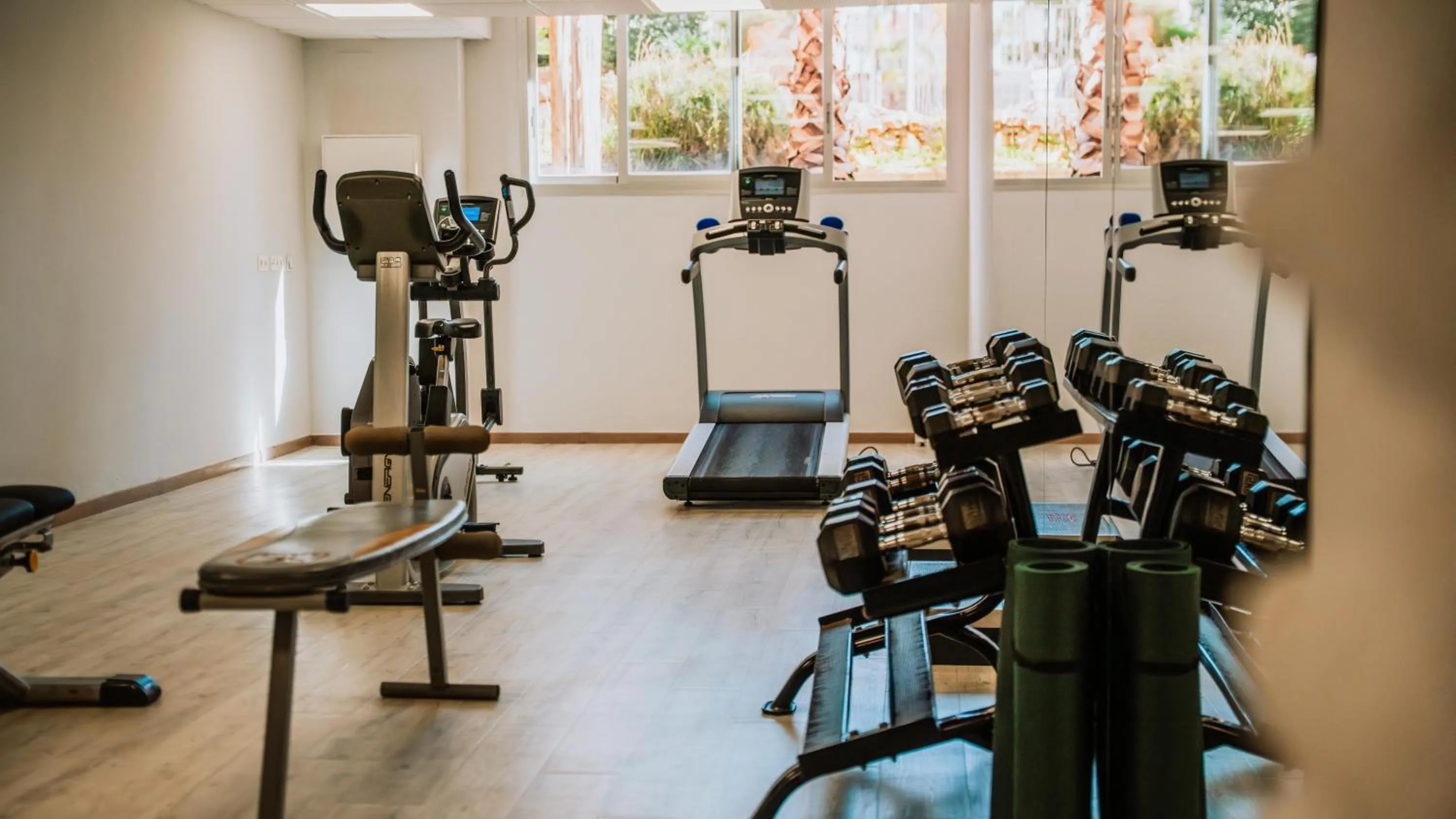 Fitness centre/facilities in Tarifa Lances by QHotels