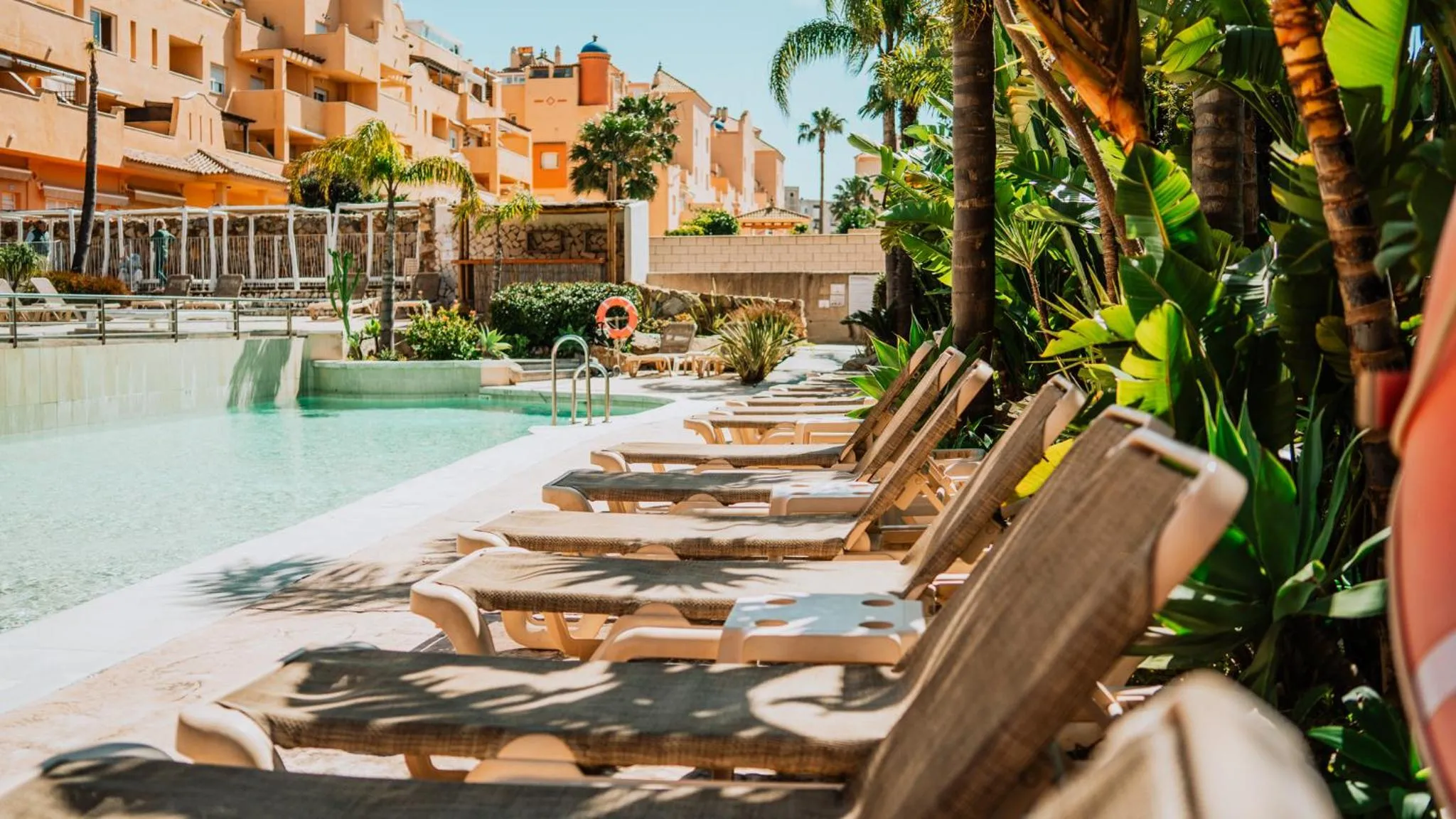 Swimming pool in Tarifa Lances by QHotels