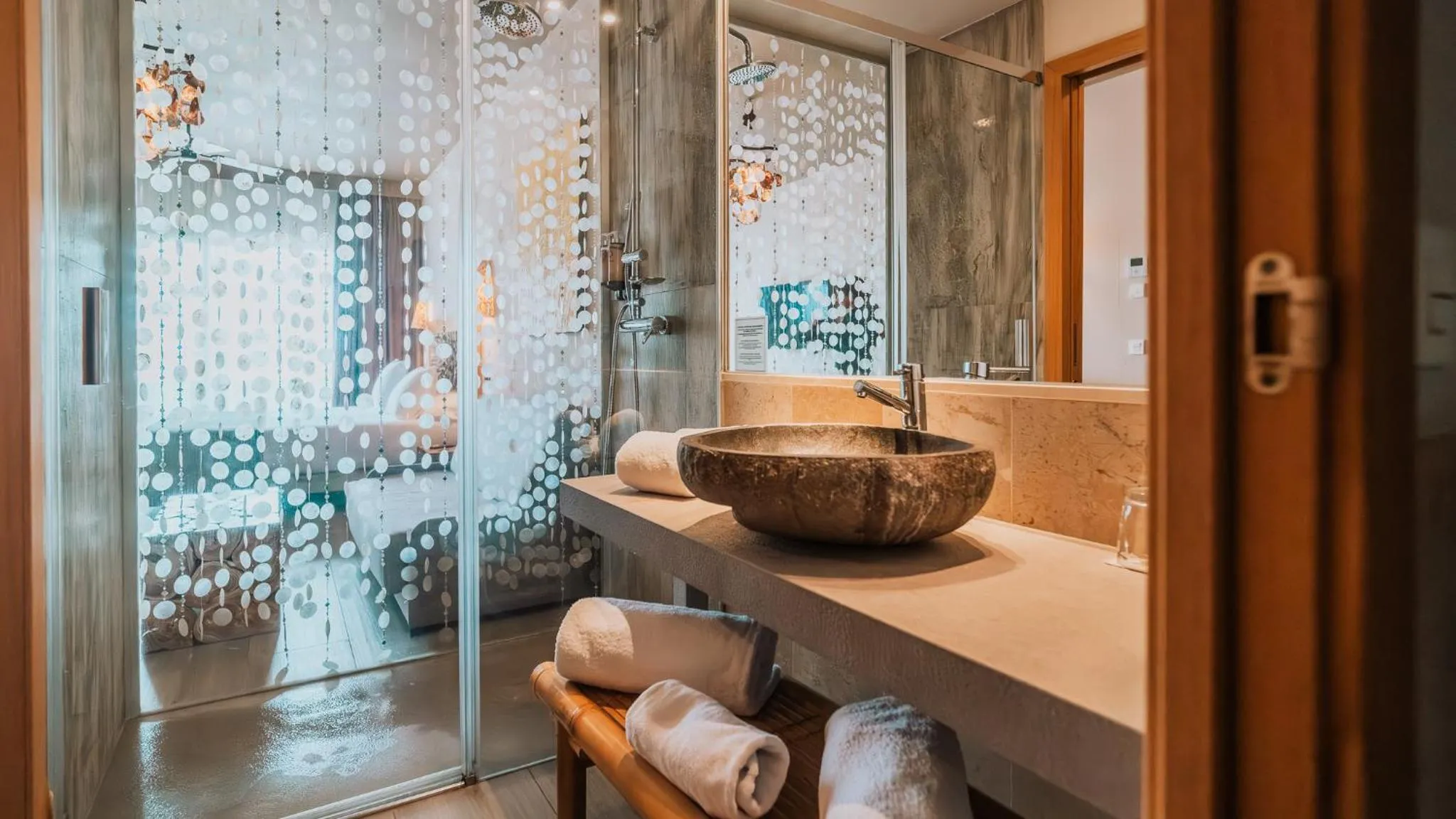 Bathroom in Tarifa Lances by QHotels