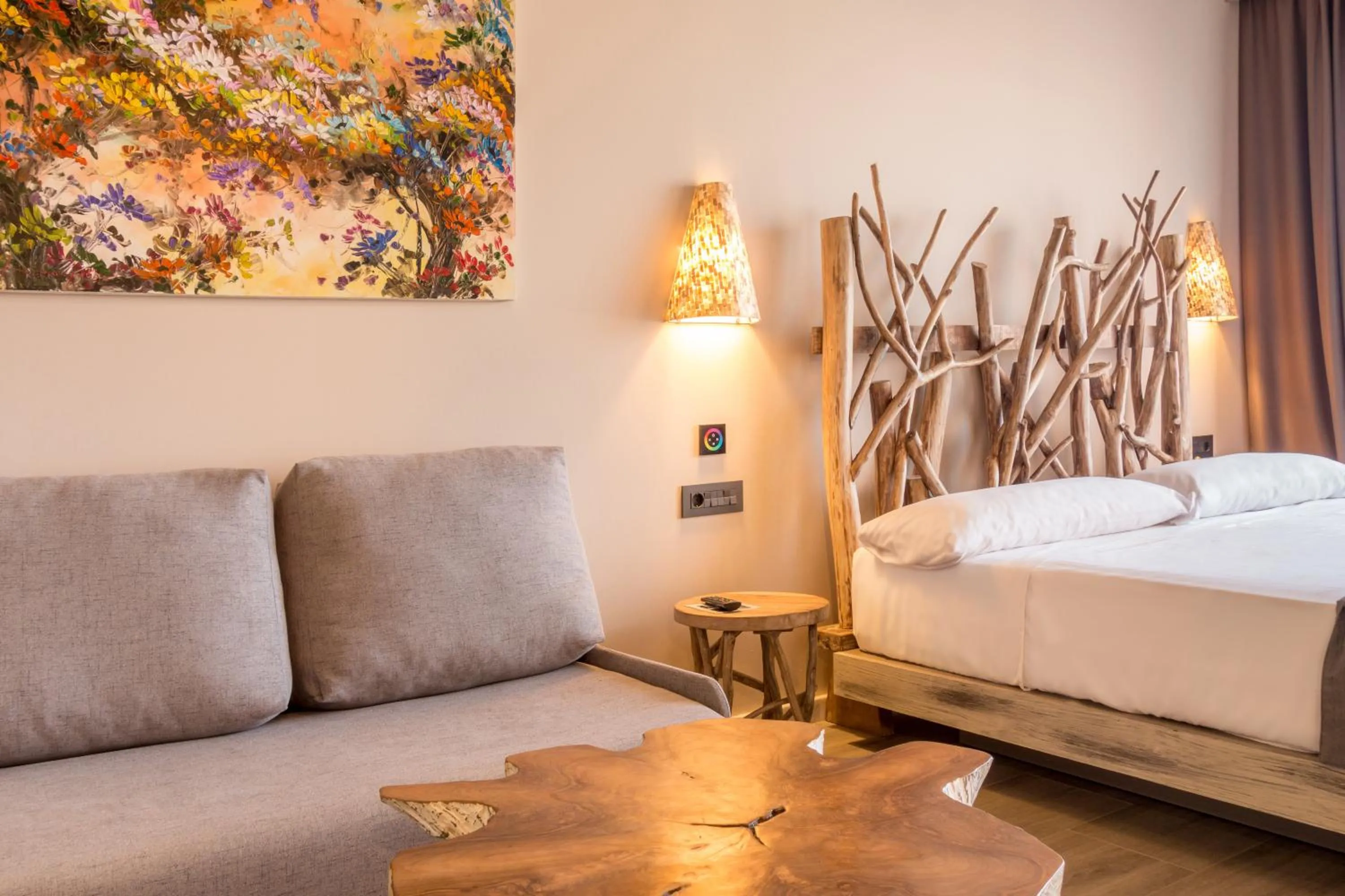 Seating area, Bed in Tarifa Lances by QHotels