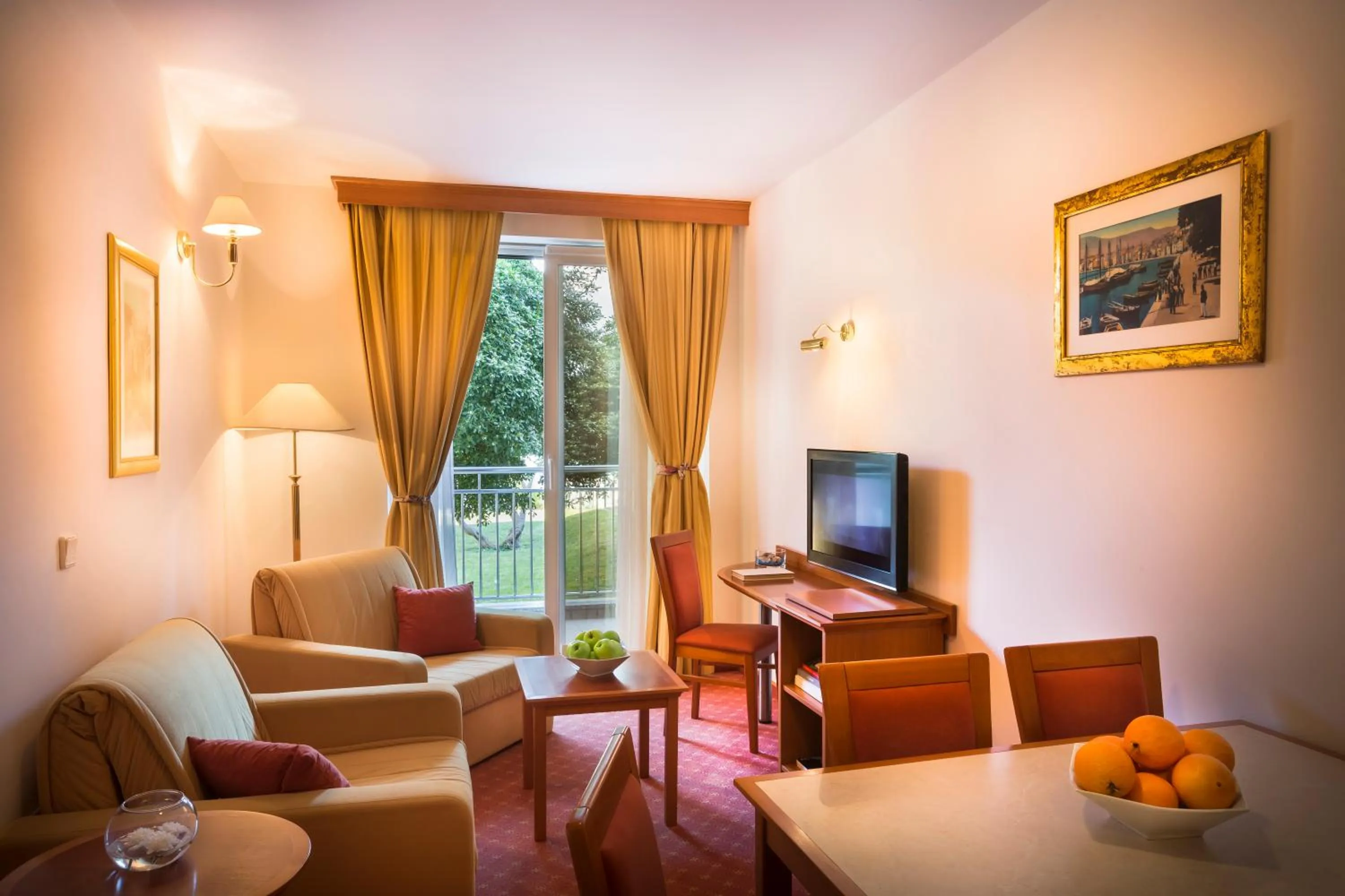 Living room in Valamar Villa Adria