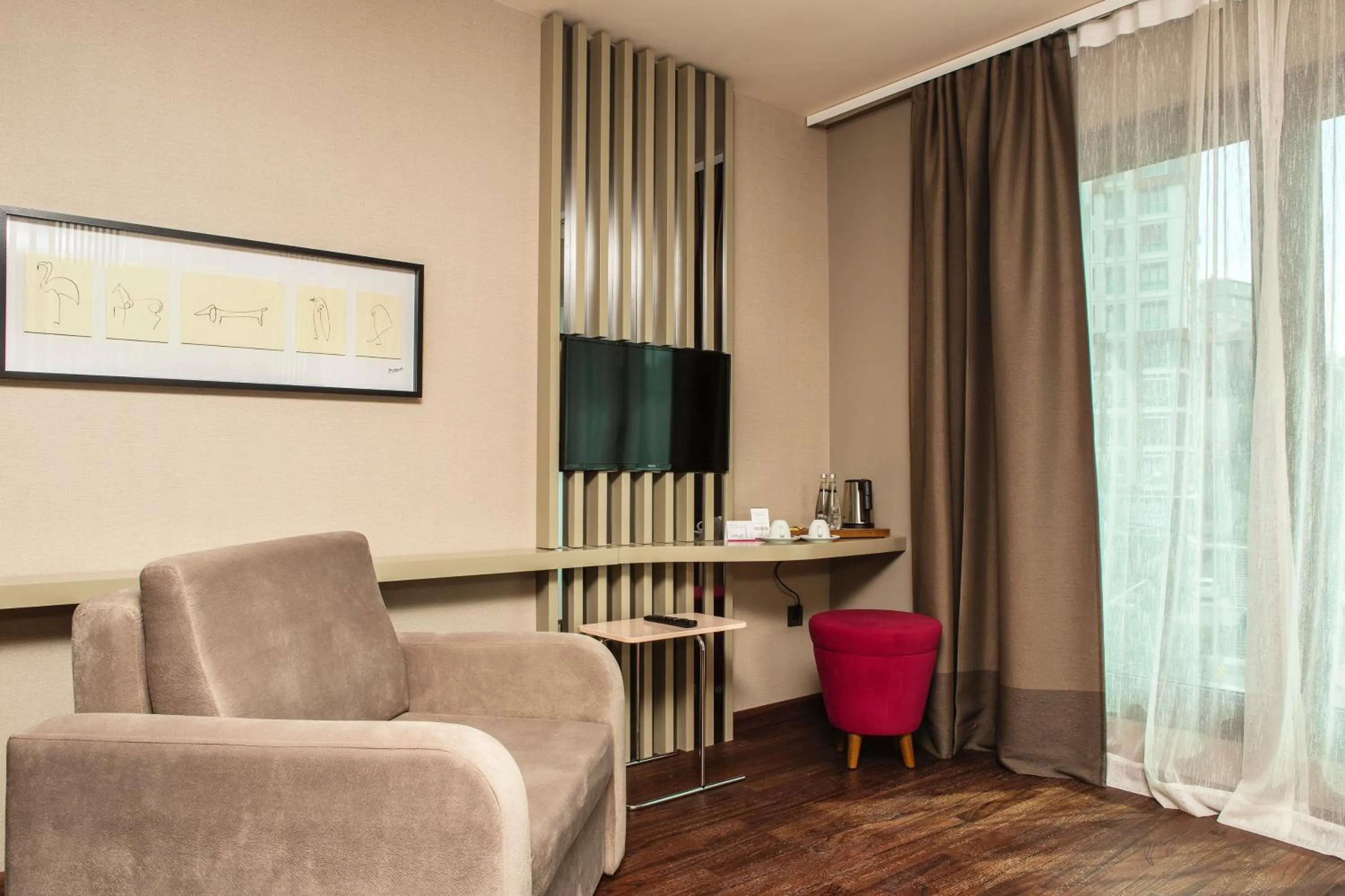 Decorative detail in The City Suites