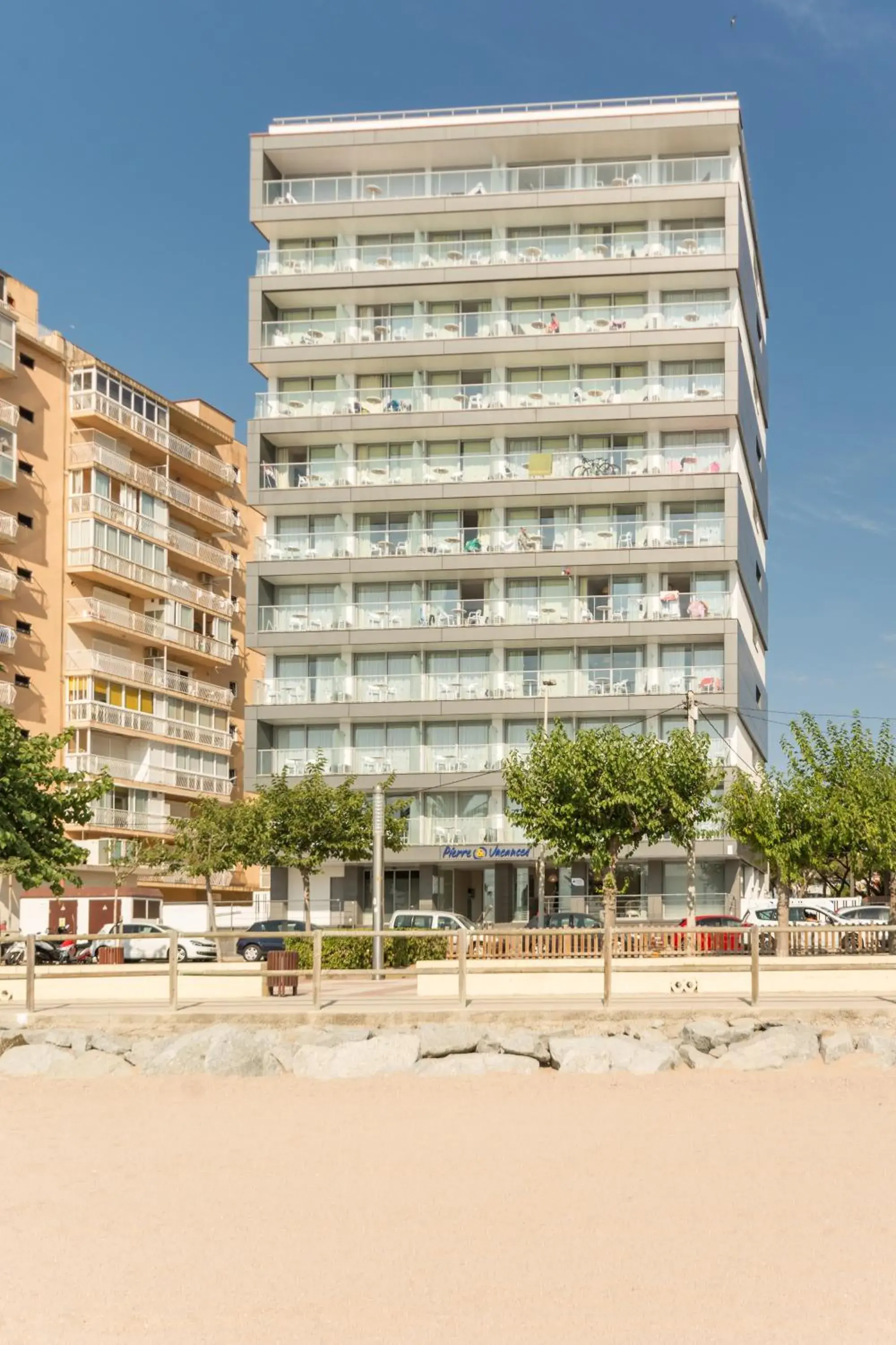Property building in Pierre & Vacances Blanes Playa Property building in Pierre & Vacances Blanes Playa