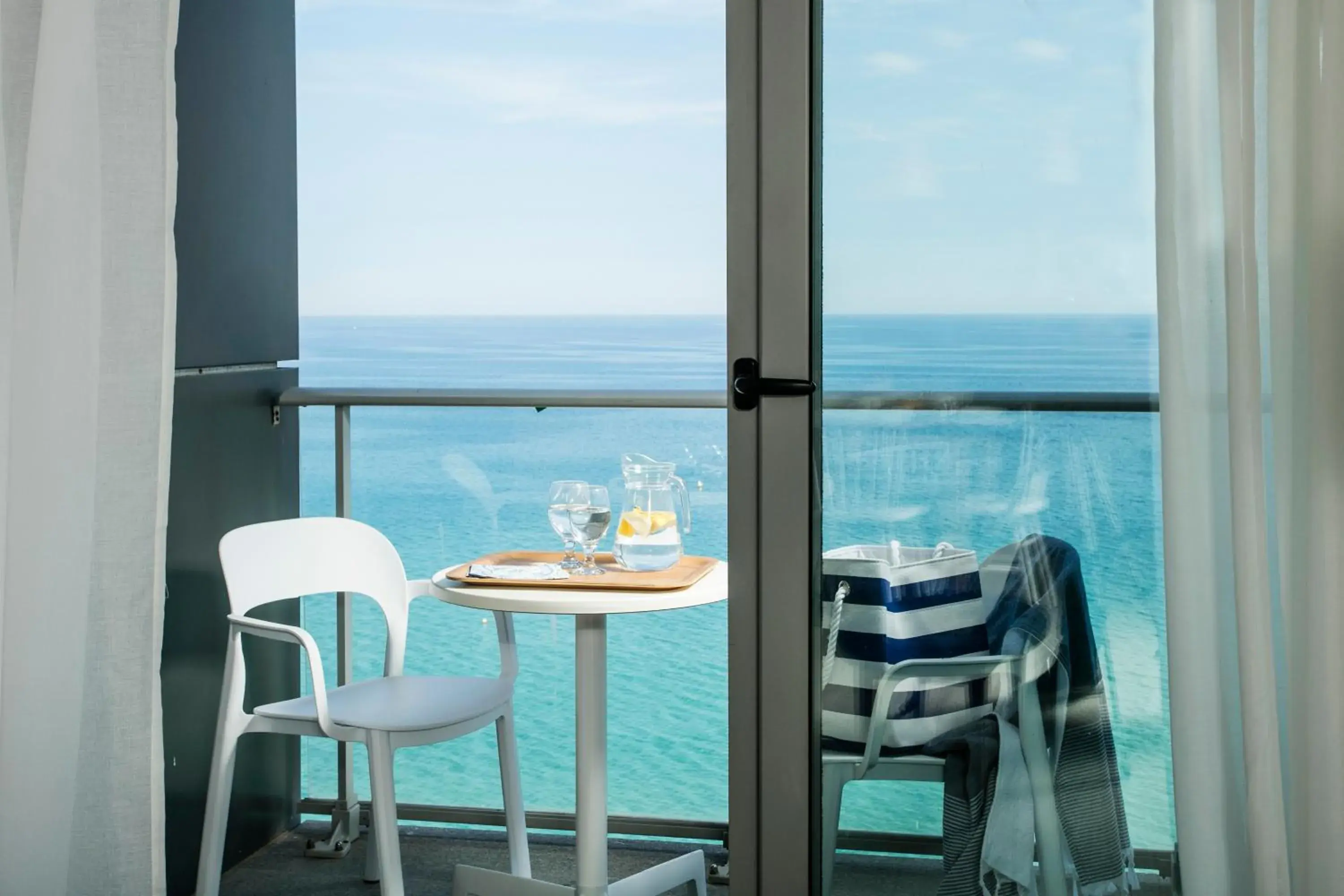 Sea view in Pierre & Vacances Blanes Playa Sea view in Pierre & Vacances Blanes Playa