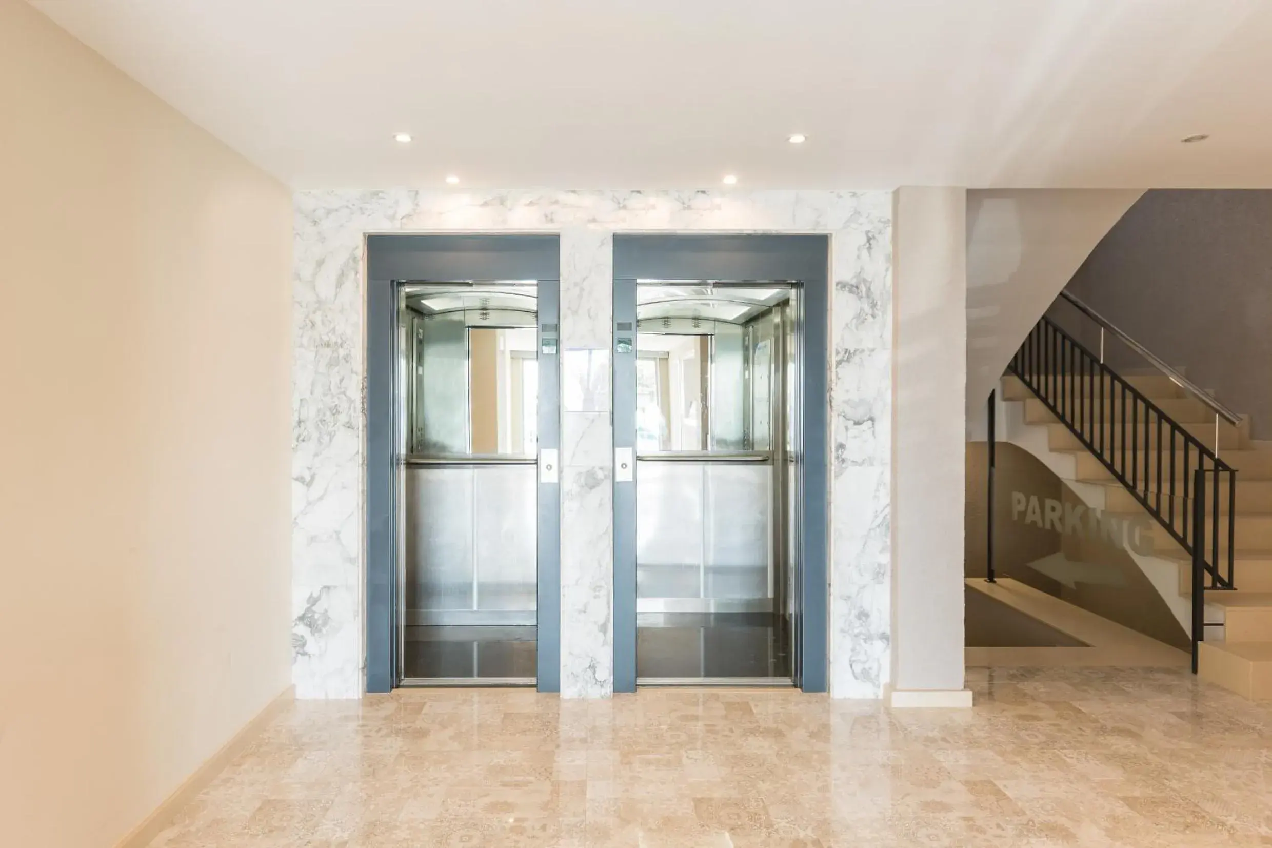 Property building in Pierre & Vacances Blanes Playa Property building in Pierre & Vacances Blanes Playa