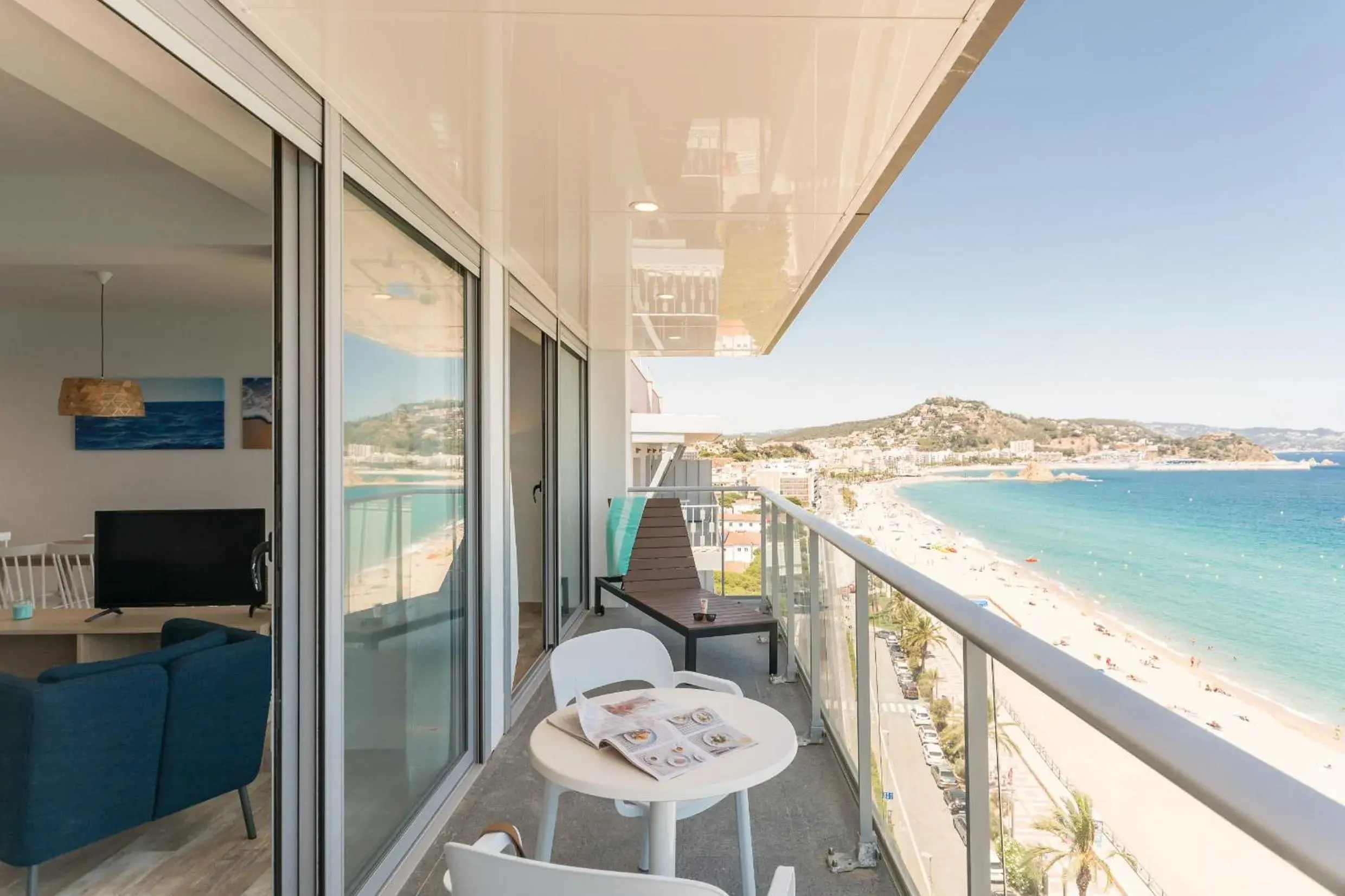 Property building in Pierre & Vacances Blanes Playa Property building in Pierre & Vacances Blanes Playa