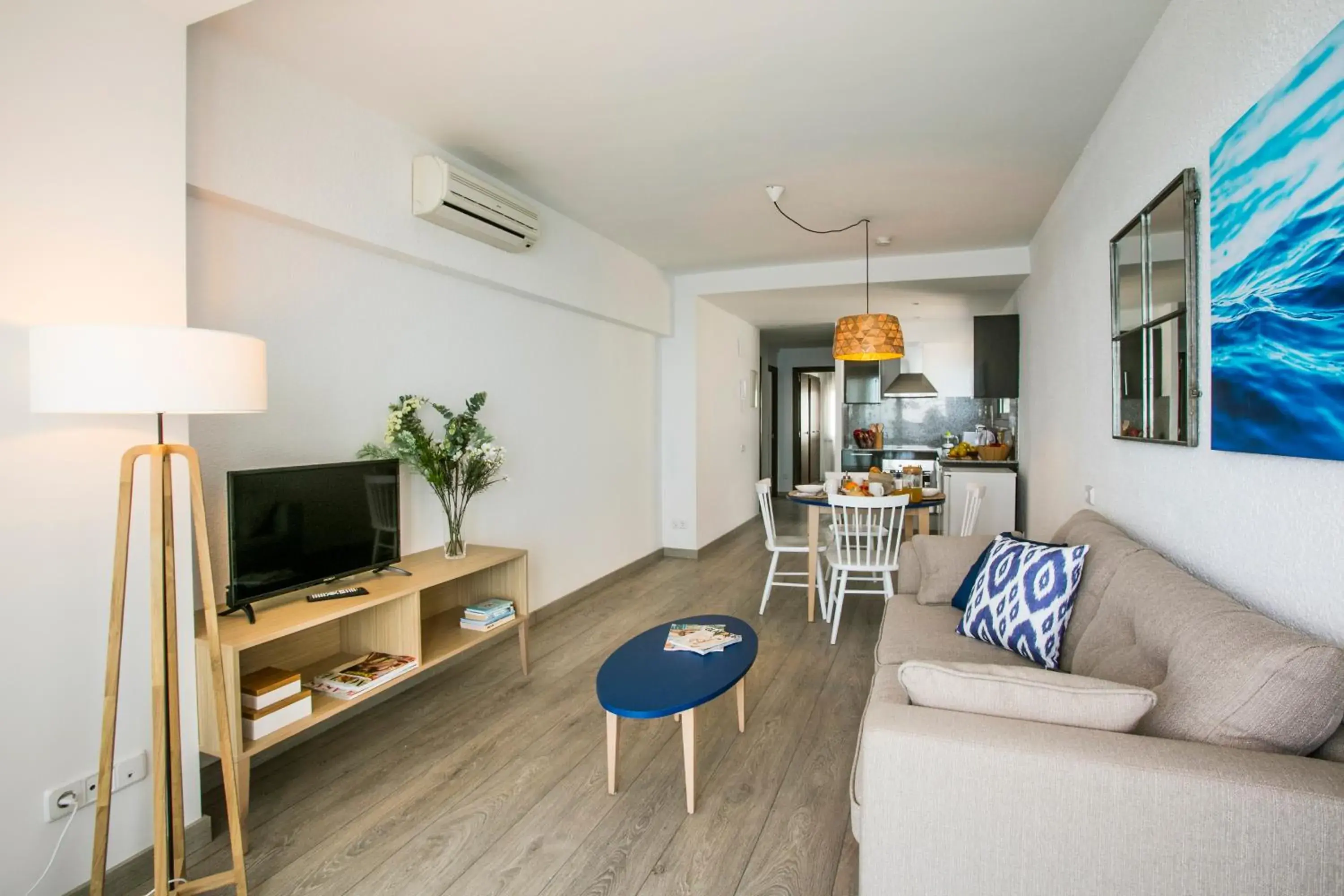 Living room in Pierre & Vacances Blanes Playa Living room in Pierre & Vacances Blanes Playa