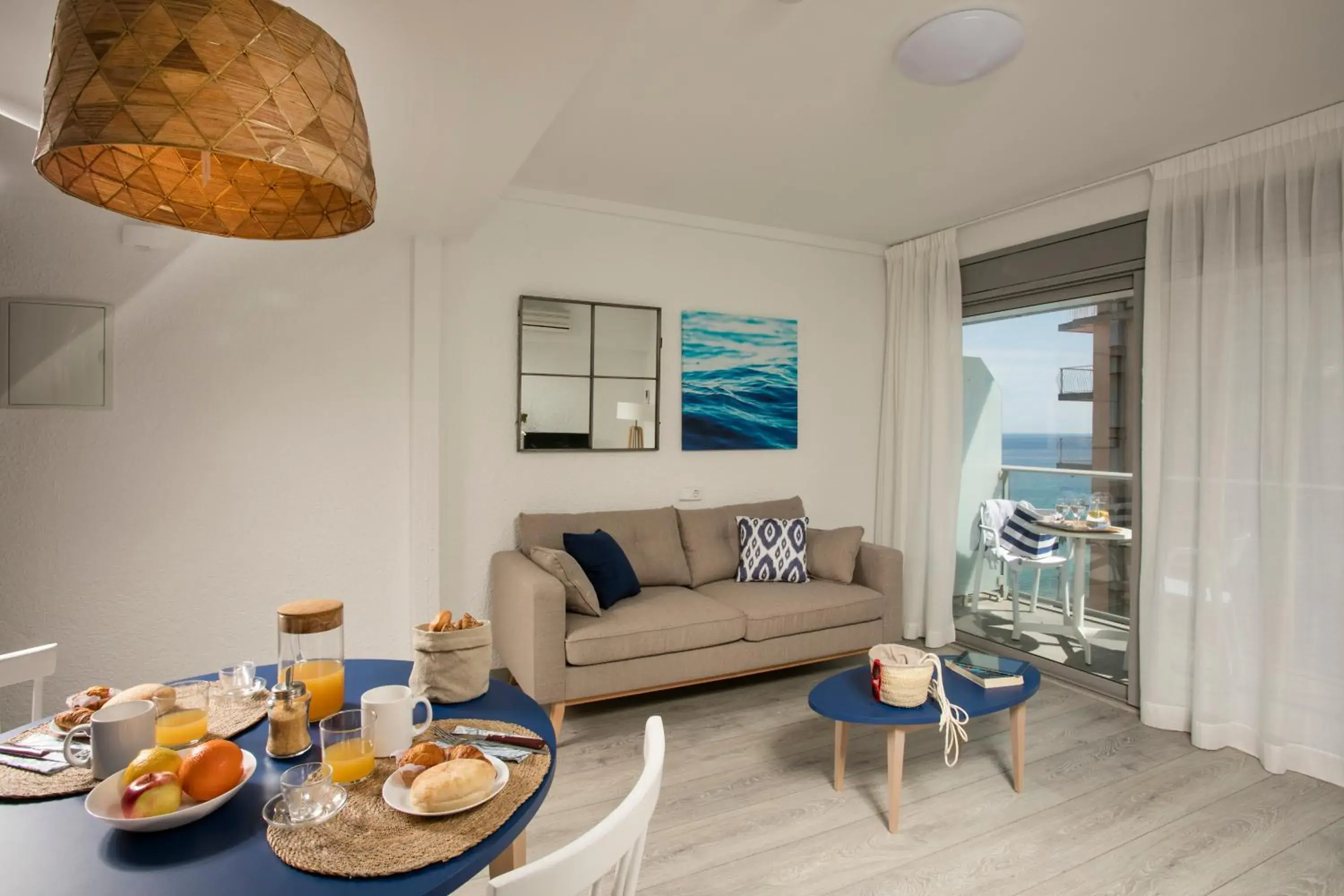 Living room in Pierre & Vacances Blanes Playa Living room in Pierre & Vacances Blanes Playa