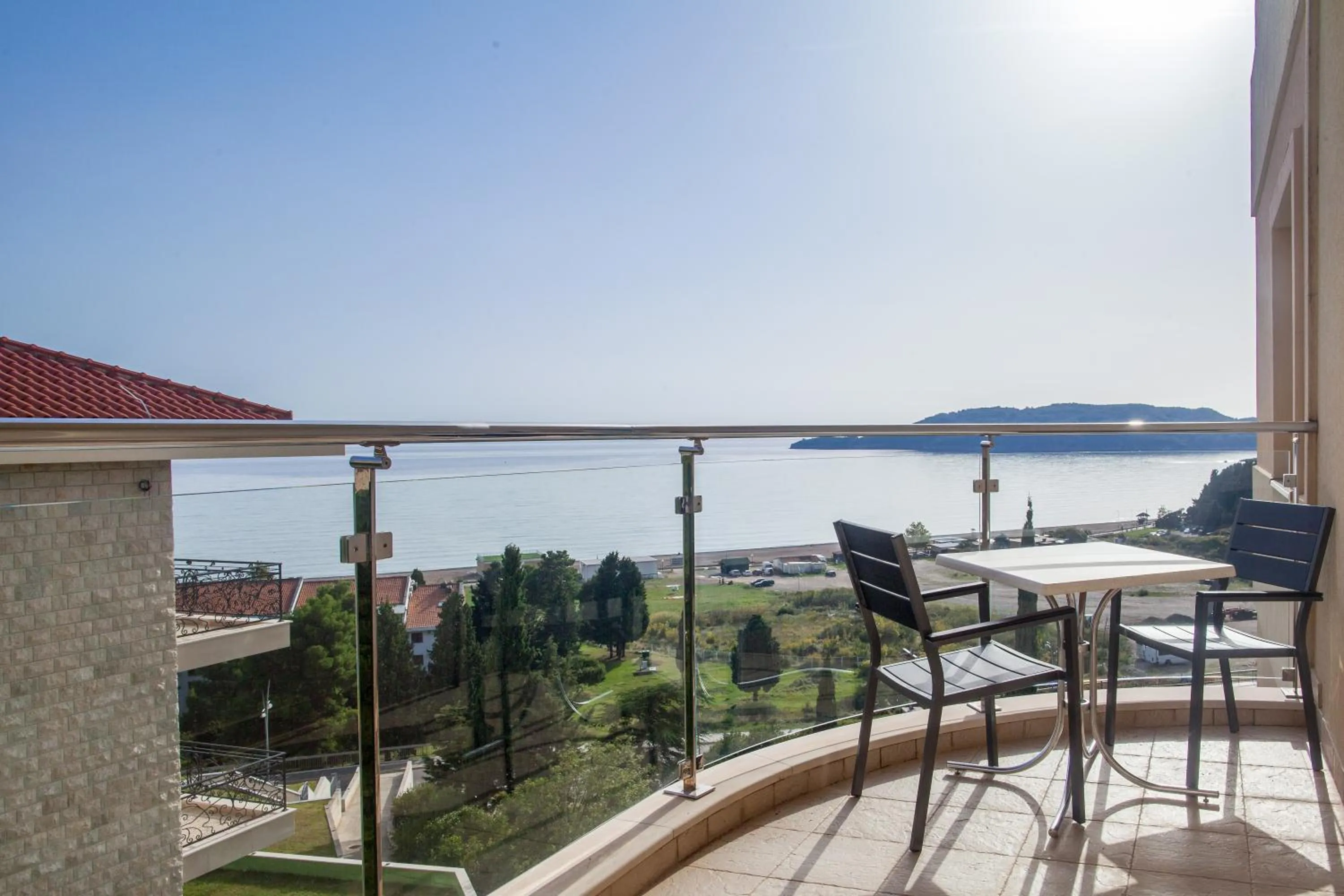 Two-Bedroom Apartment with Terrace in ApartHotel Belvedere Residence Becici Budva