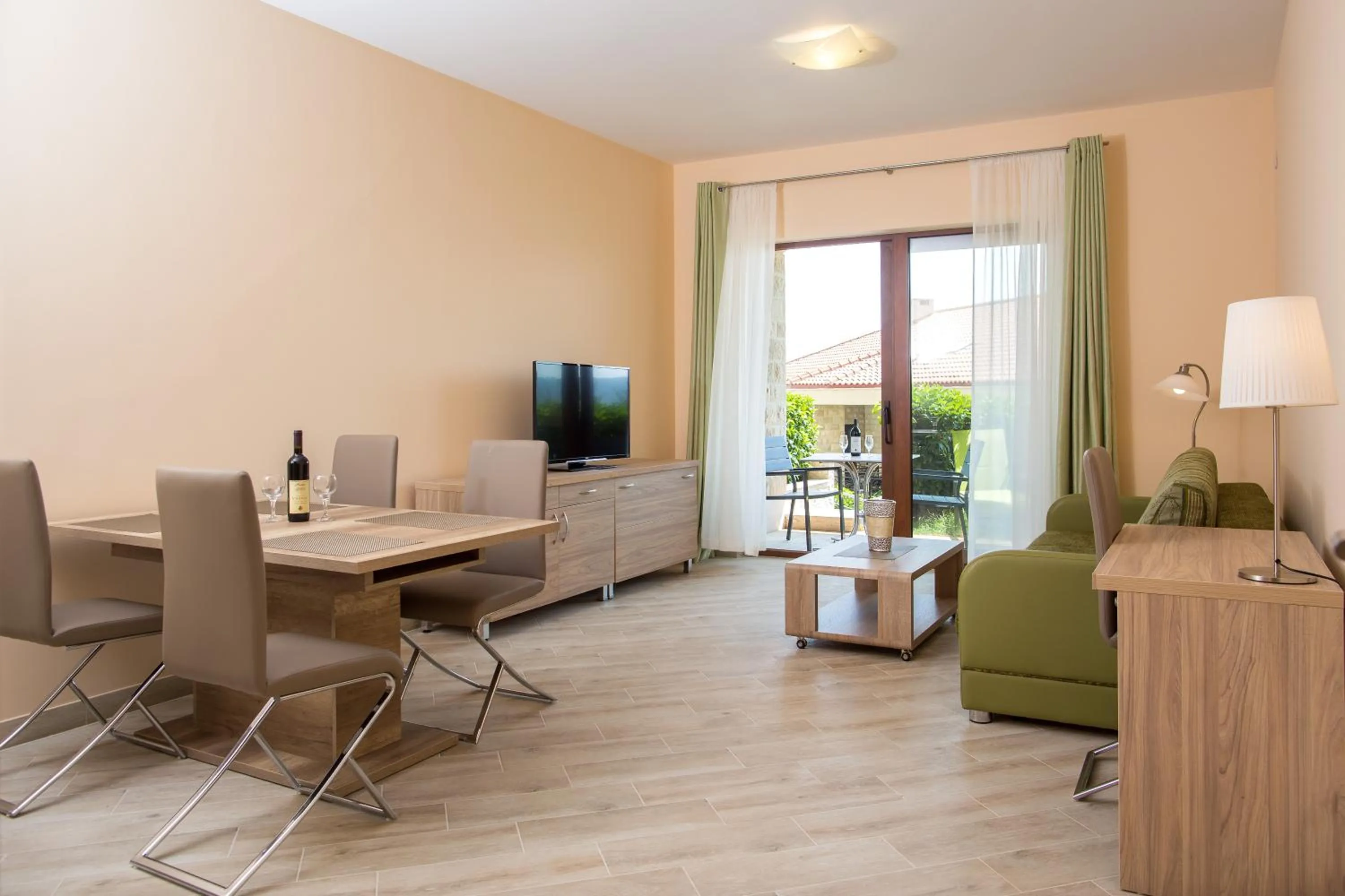 TV and multimedia in ApartHotel Belvedere Residence Becici Budva